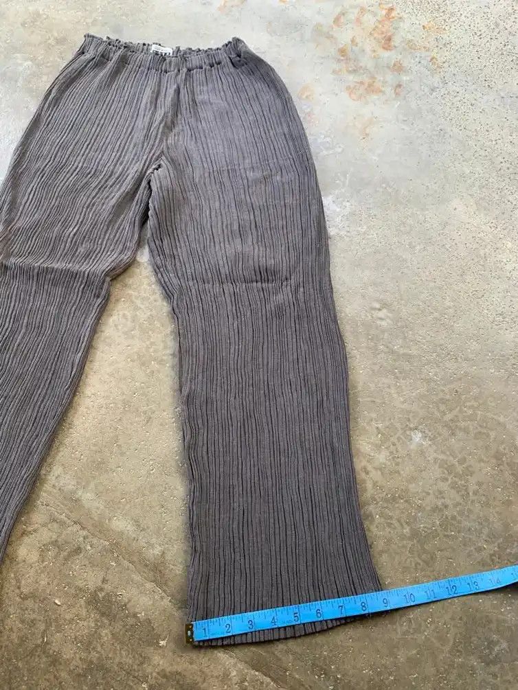 Issey Miyake × Japanese Brand × Vintage Issey Miyake Fete Pleated Pants Size 24" / US 00 / IT 34 - 3 Thumbnail