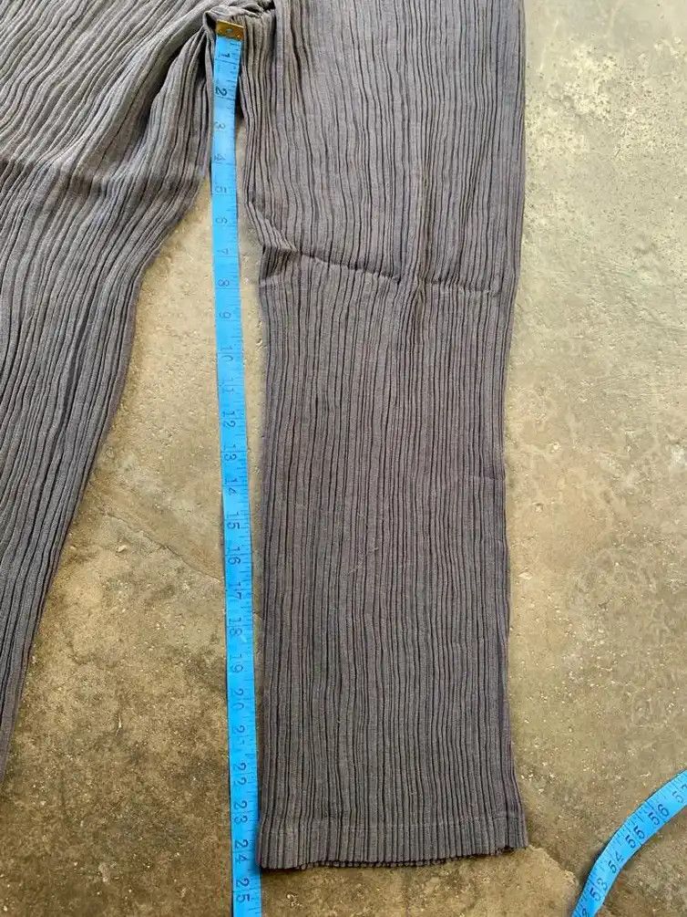 Issey Miyake × Japanese Brand × Vintage Issey Miyake Fete Pleated Pants Size 24" / US 00 / IT 34 - 5 Thumbnail