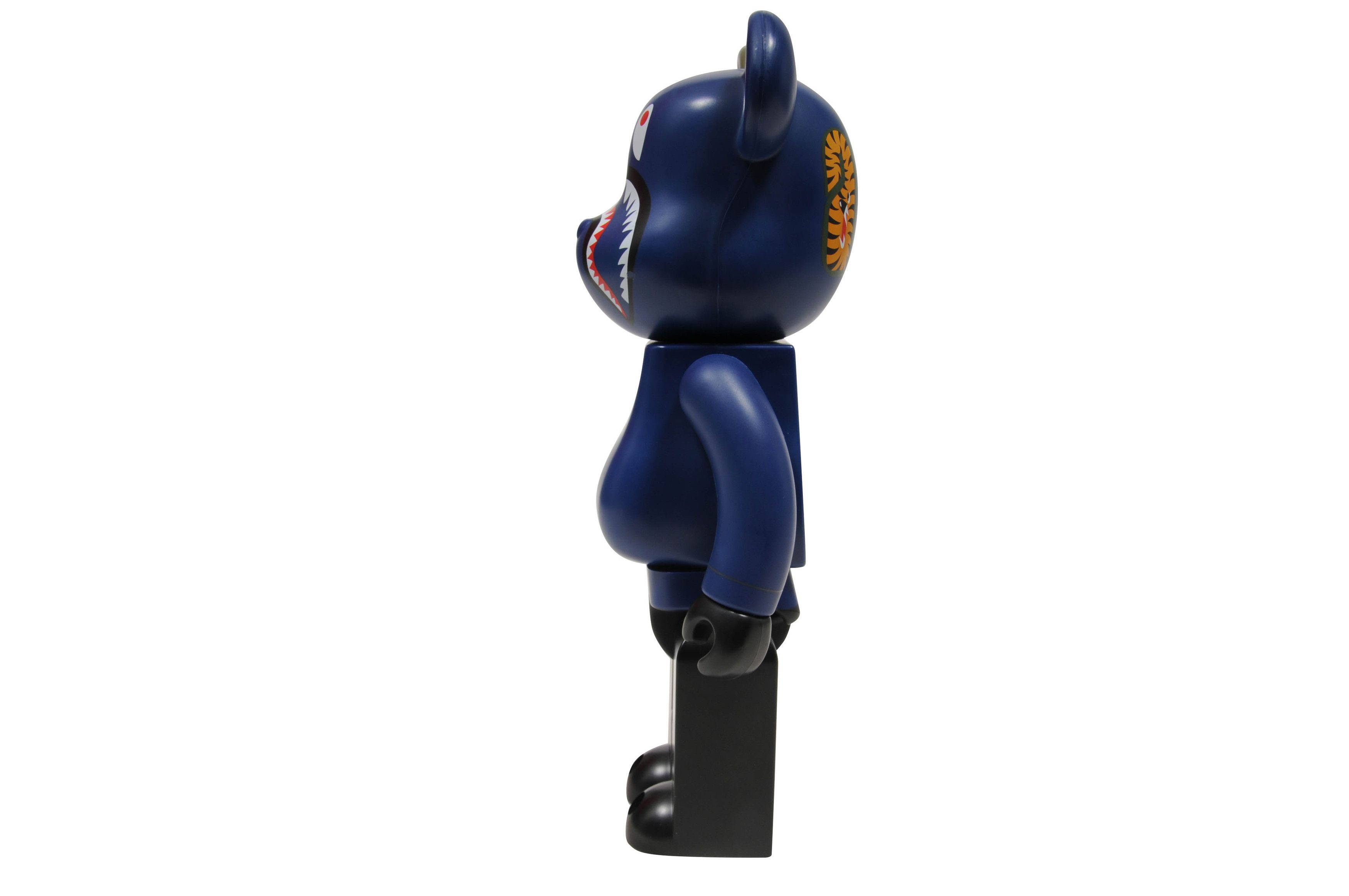 Bape A Bathing Ape 1st Camo Shark 400% Blue Green Size ONE SIZE - 6 Thumbnail