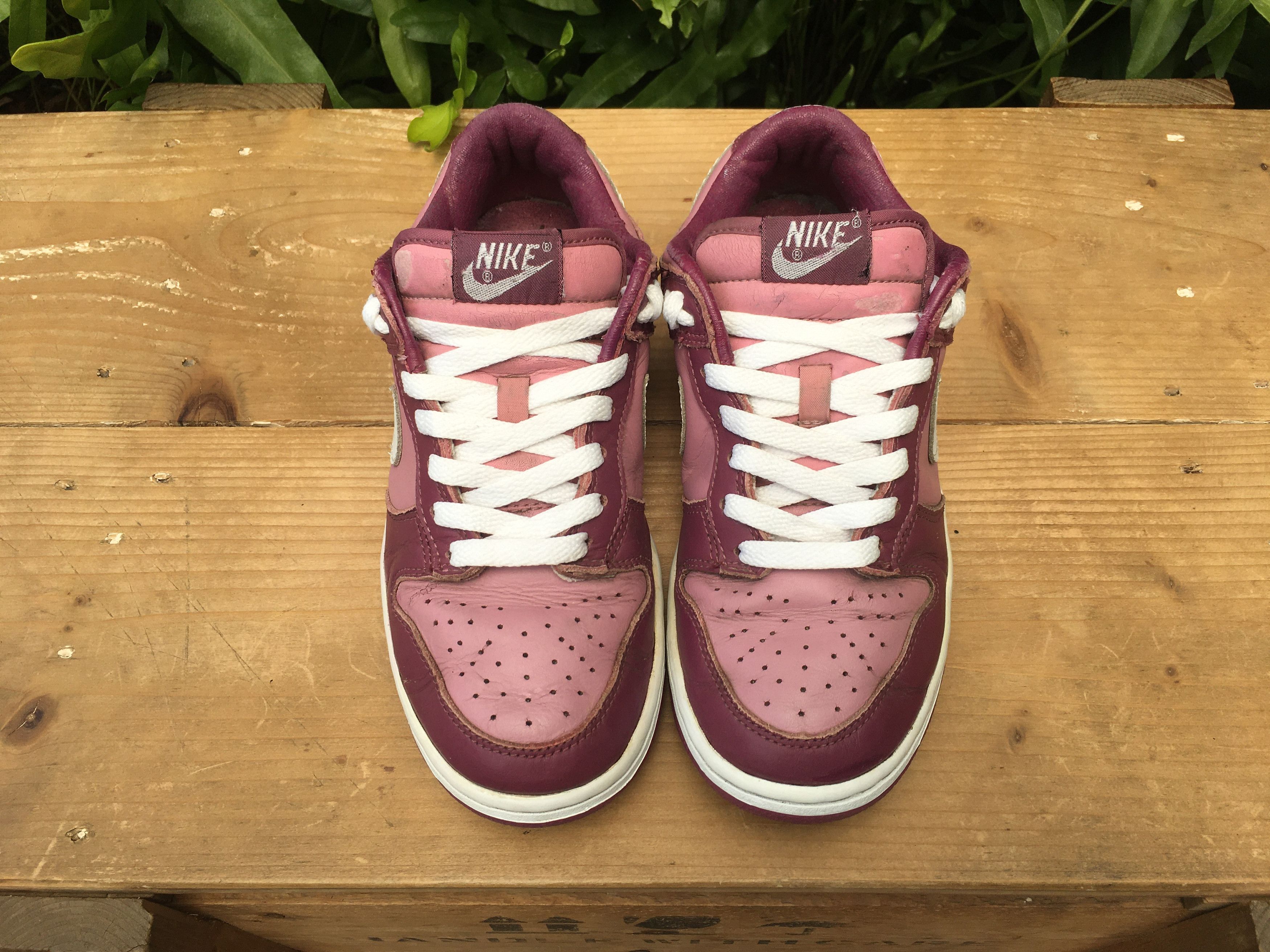 Nike × Vintage 🔥 Rare Nike Dunk Low Pro Pink Deco Unsplatter 2003 WMNS Size US 6.5 / EU 39-40 - 9 Thumbnail