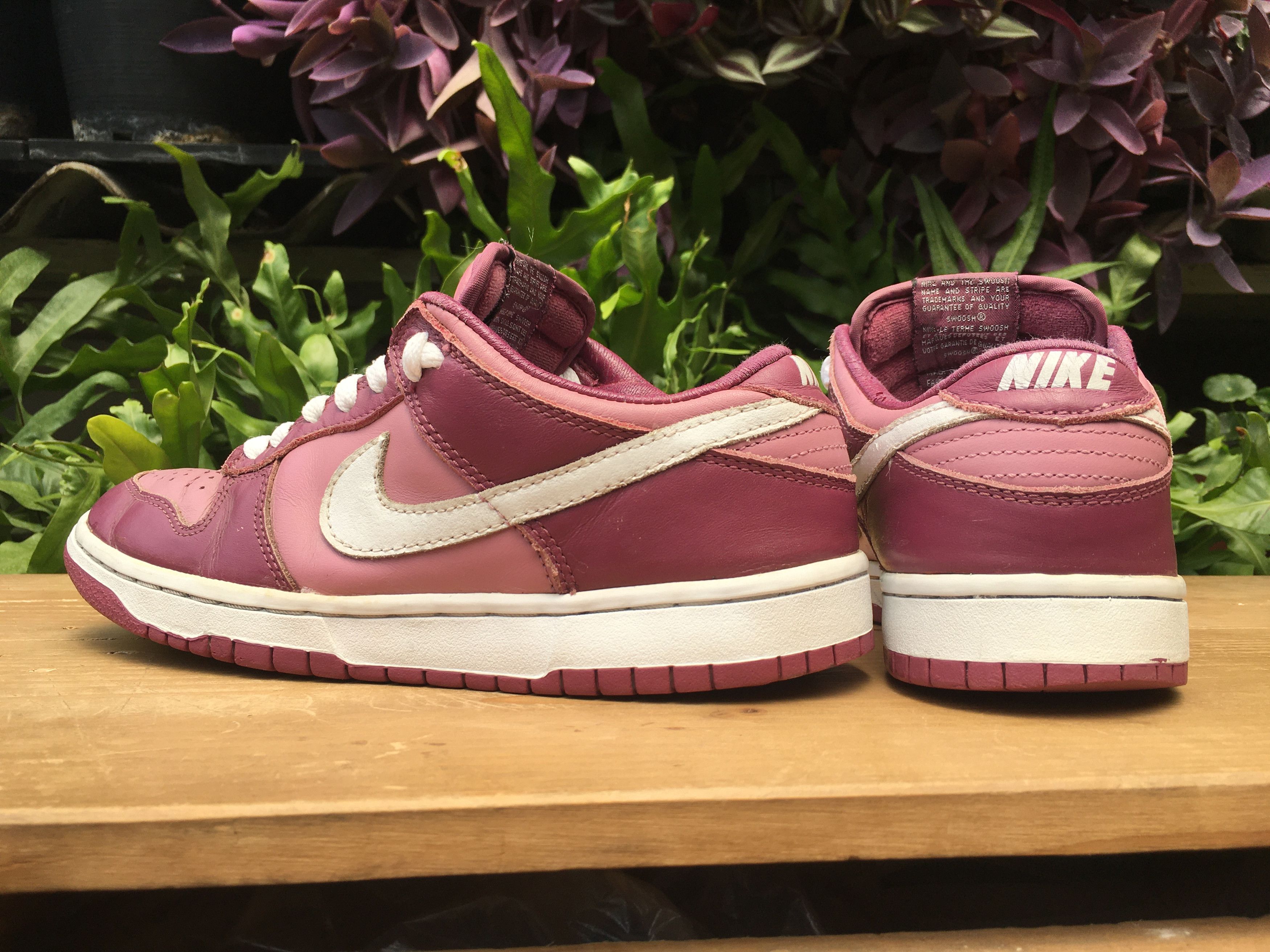 Nike × Vintage 🔥 Rare Nike Dunk Low Pro Pink Deco Unsplatter 2003 WMNS Size US 6.5 / EU 39-40 - 16 Thumbnail