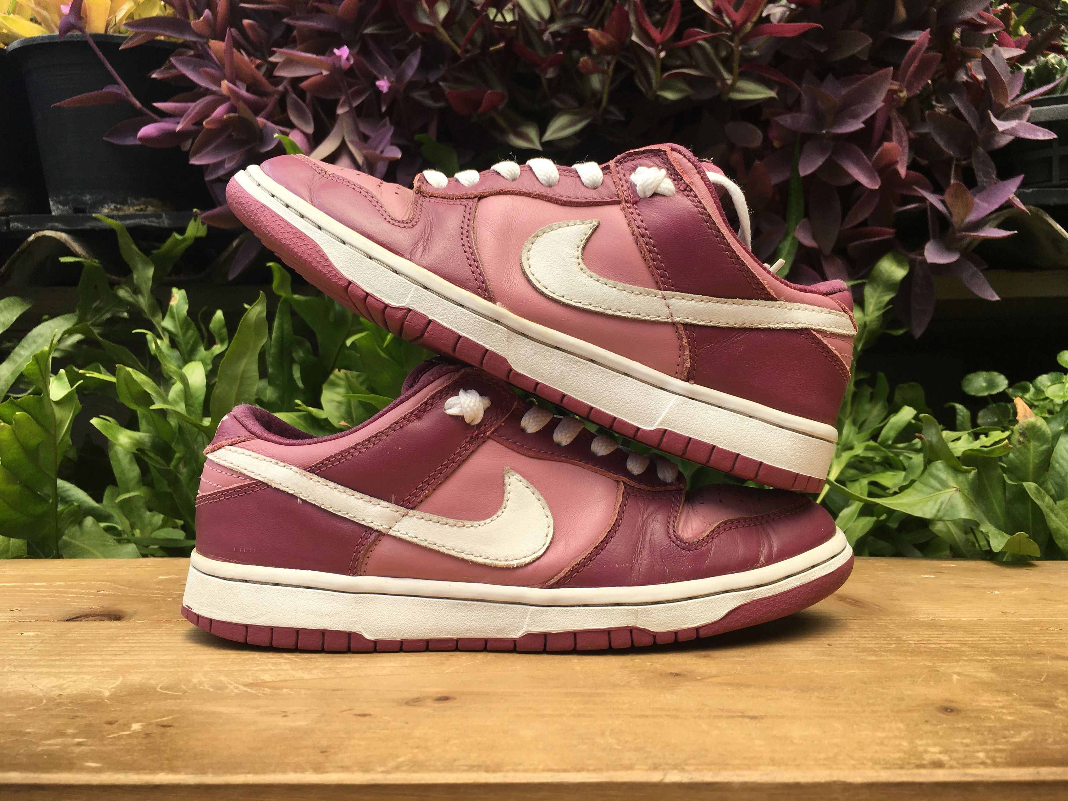 Nike × Vintage 🔥 Rare Nike Dunk Low Pro Pink Deco Unsplatter 2003 WMNS Size US 6.5 / EU 39-40 - 3 Thumbnail