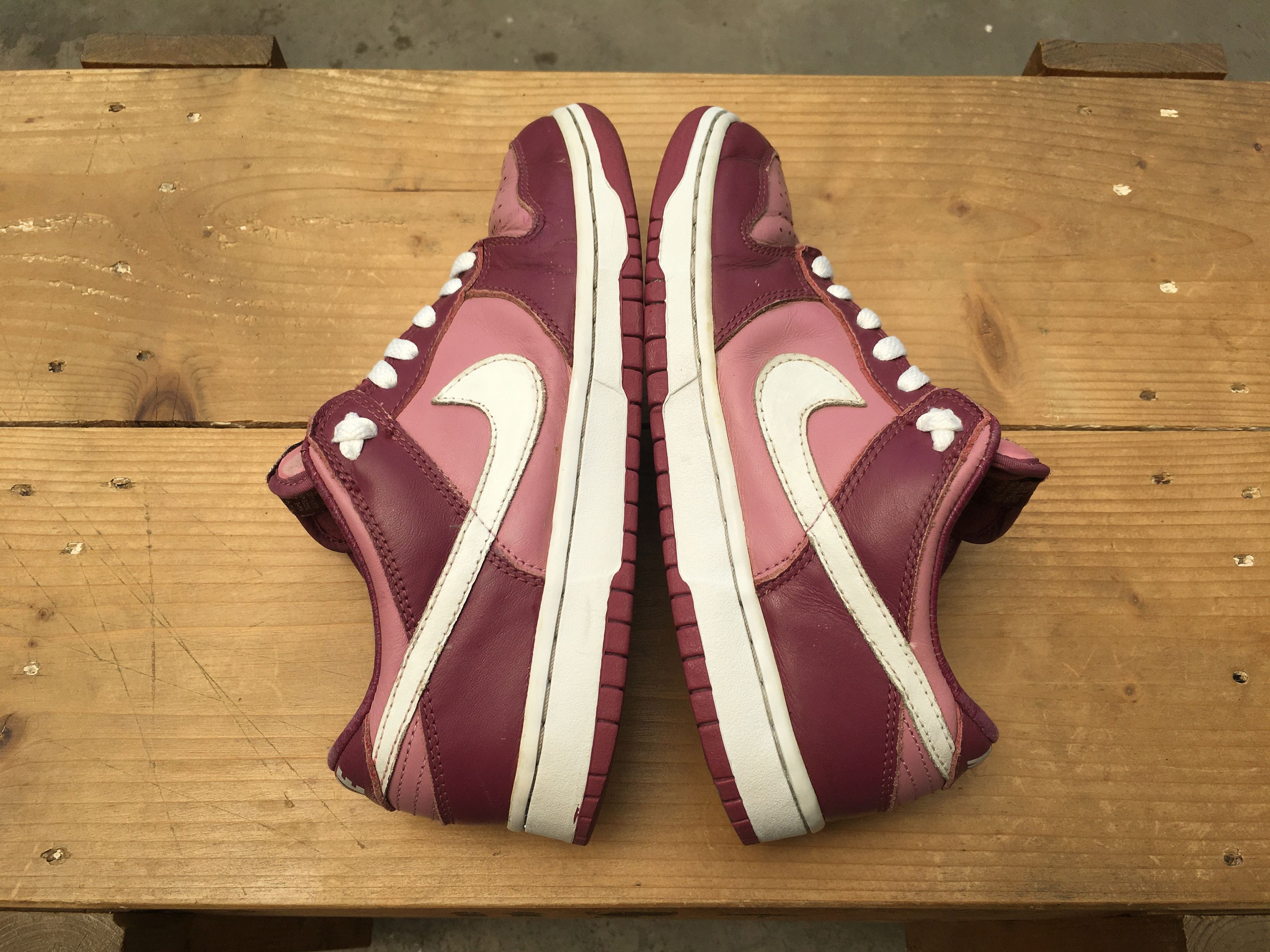 Nike × Vintage 🔥 Rare Nike Dunk Low Pro Pink Deco Unsplatter 2003 WMNS Size US 6.5 / EU 39-40 - 22 Thumbnail