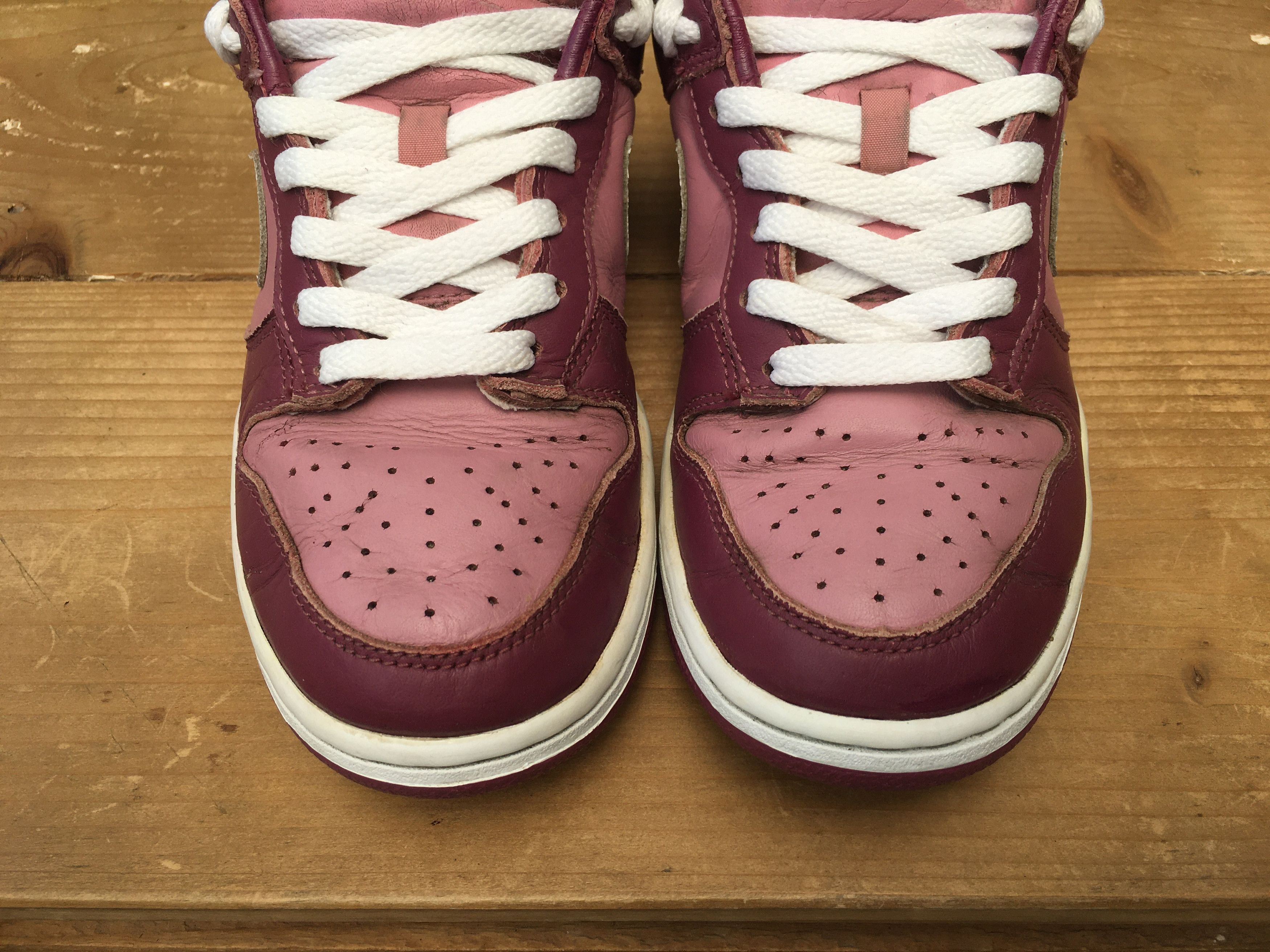 Nike × Vintage 🔥 Rare Nike Dunk Low Pro Pink Deco Unsplatter 2003 WMNS Size US 6.5 / EU 39-40 - 10 Thumbnail
