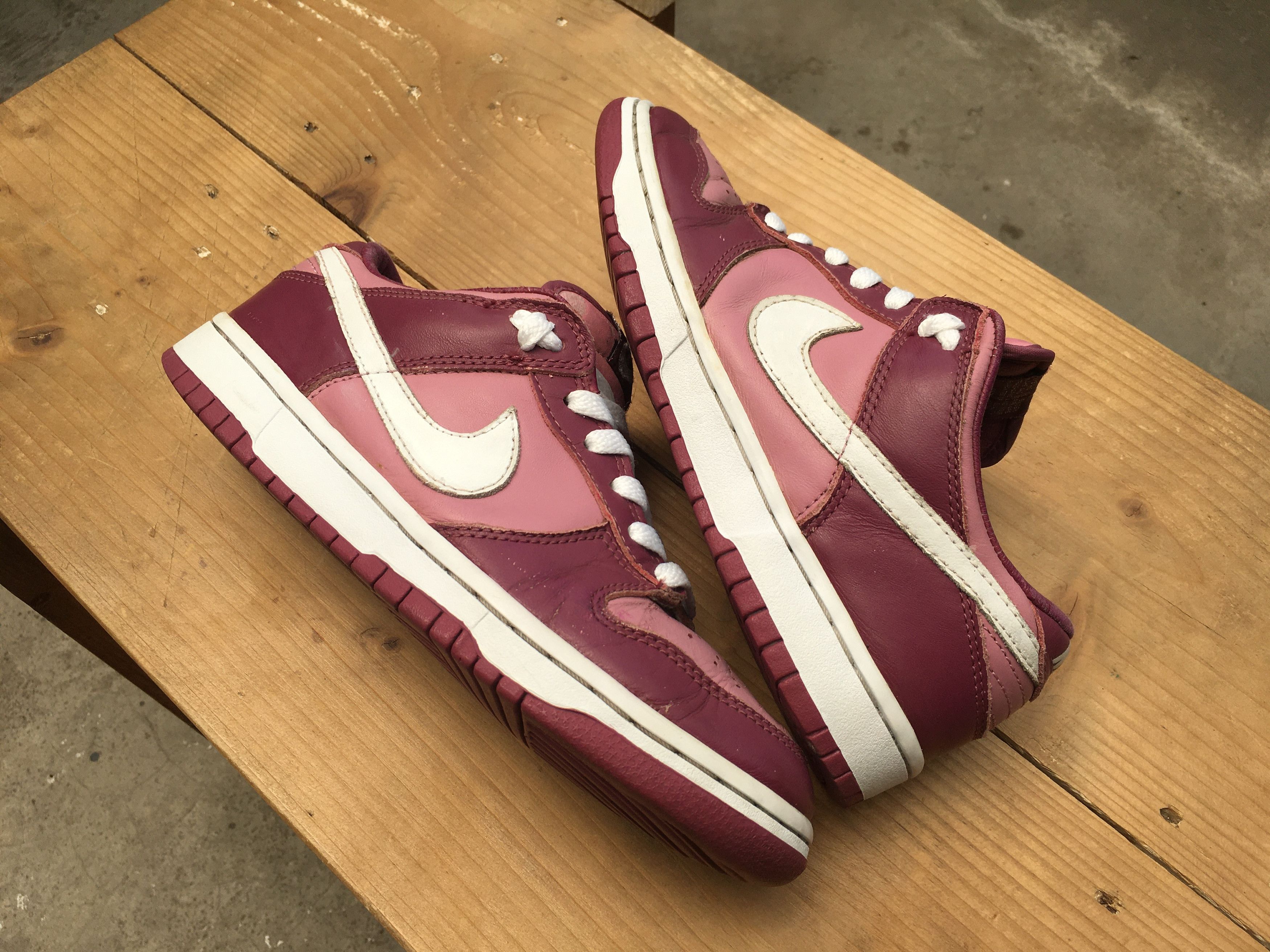 Nike × Vintage 🔥 Rare Nike Dunk Low Pro Pink Deco Unsplatter 2003 WMNS Size US 6.5 / EU 39-40 - 20 Thumbnail