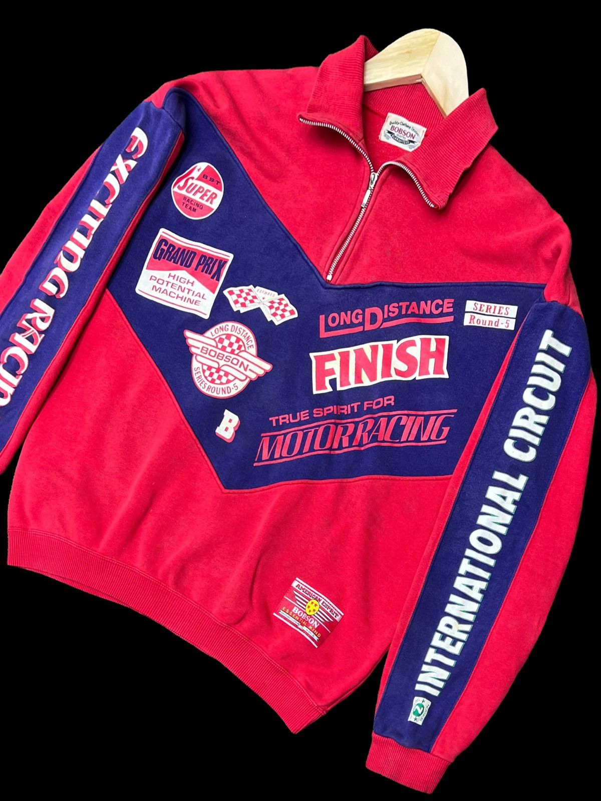Vintage VINTAGE BOBSON EXCITING RACING INTERNASIONAL CIRCUIT Size US L / EU 52-54 / 3 - 6 Thumbnail