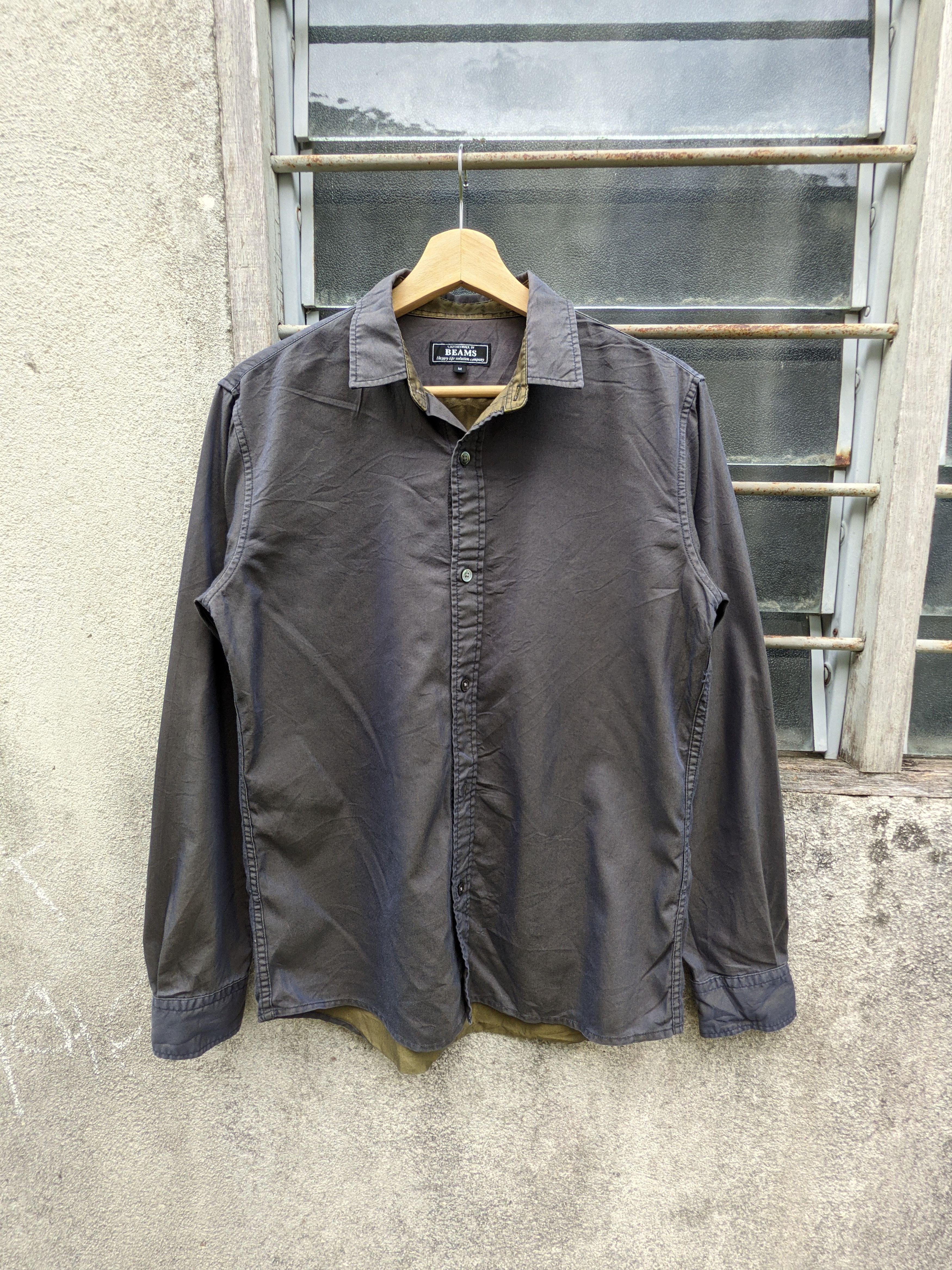 Beams Plus Beams button up long sleeve shirt Size US M / EU 48-50 / 2 - 5 Thumbnail