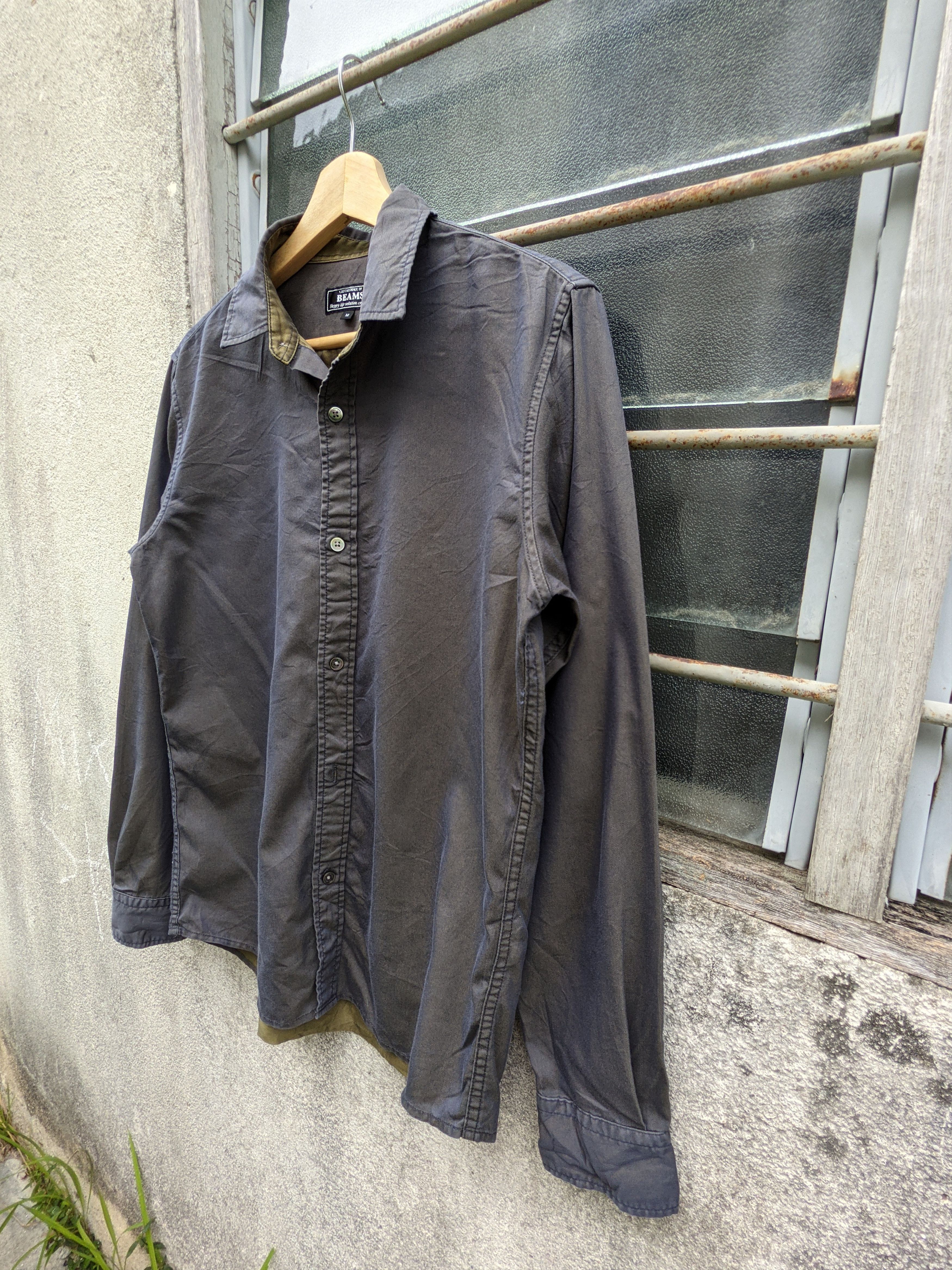 Beams Plus Beams button up long sleeve shirt Size US M / EU 48-50 / 2 - 3 Thumbnail