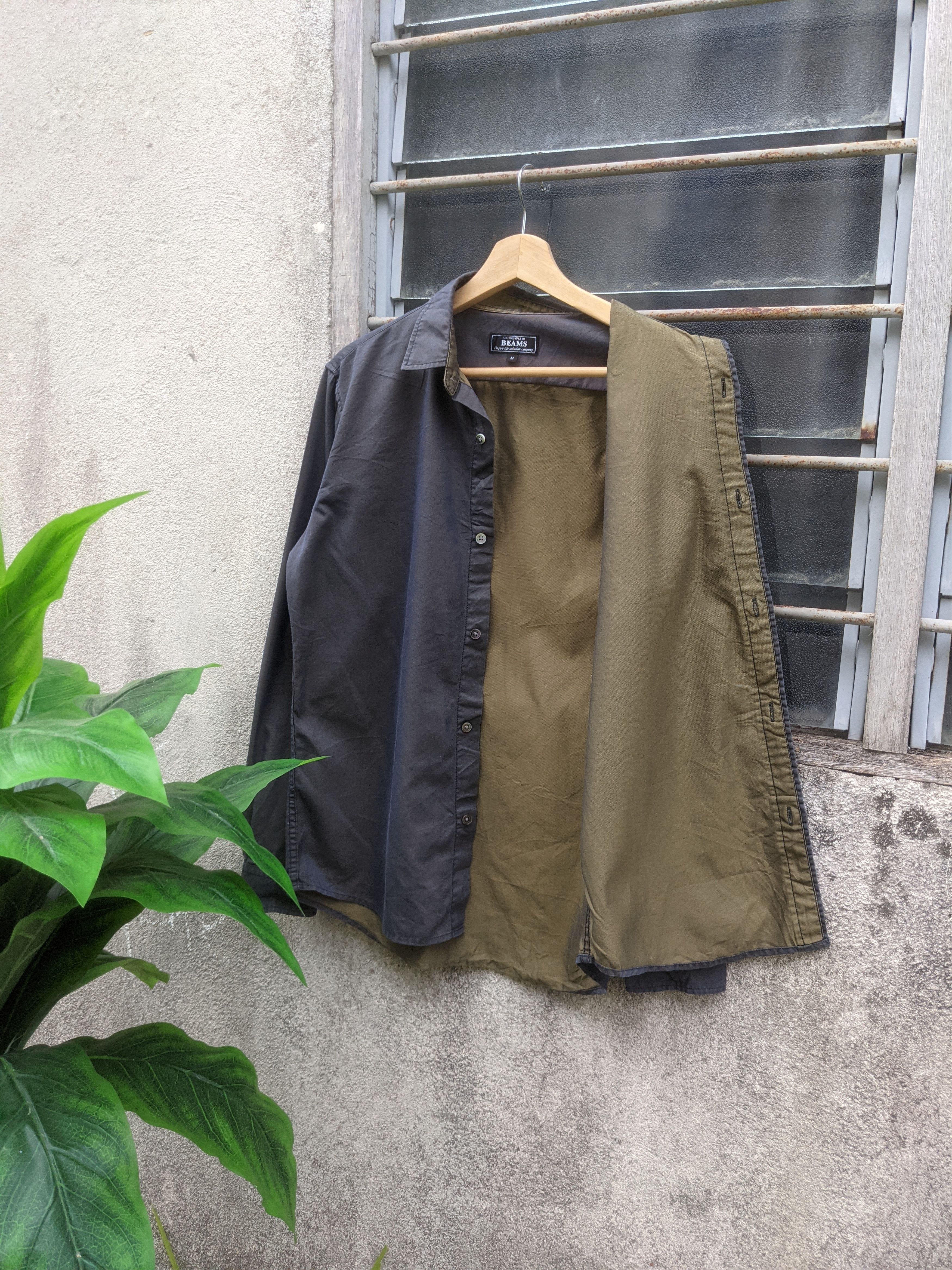 Beams Plus Beams button up long sleeve shirt Size US M / EU 48-50 / 2 - 7 Thumbnail