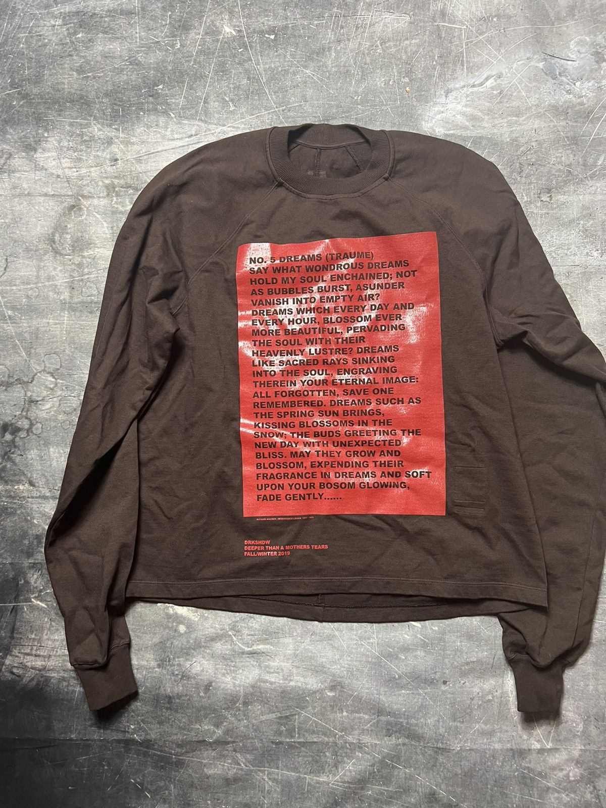 Rick Owens Rick Owens Deeper Than a Mothers Tears Size US L / EU 52-54 / 3 - 1 Thumbnail
