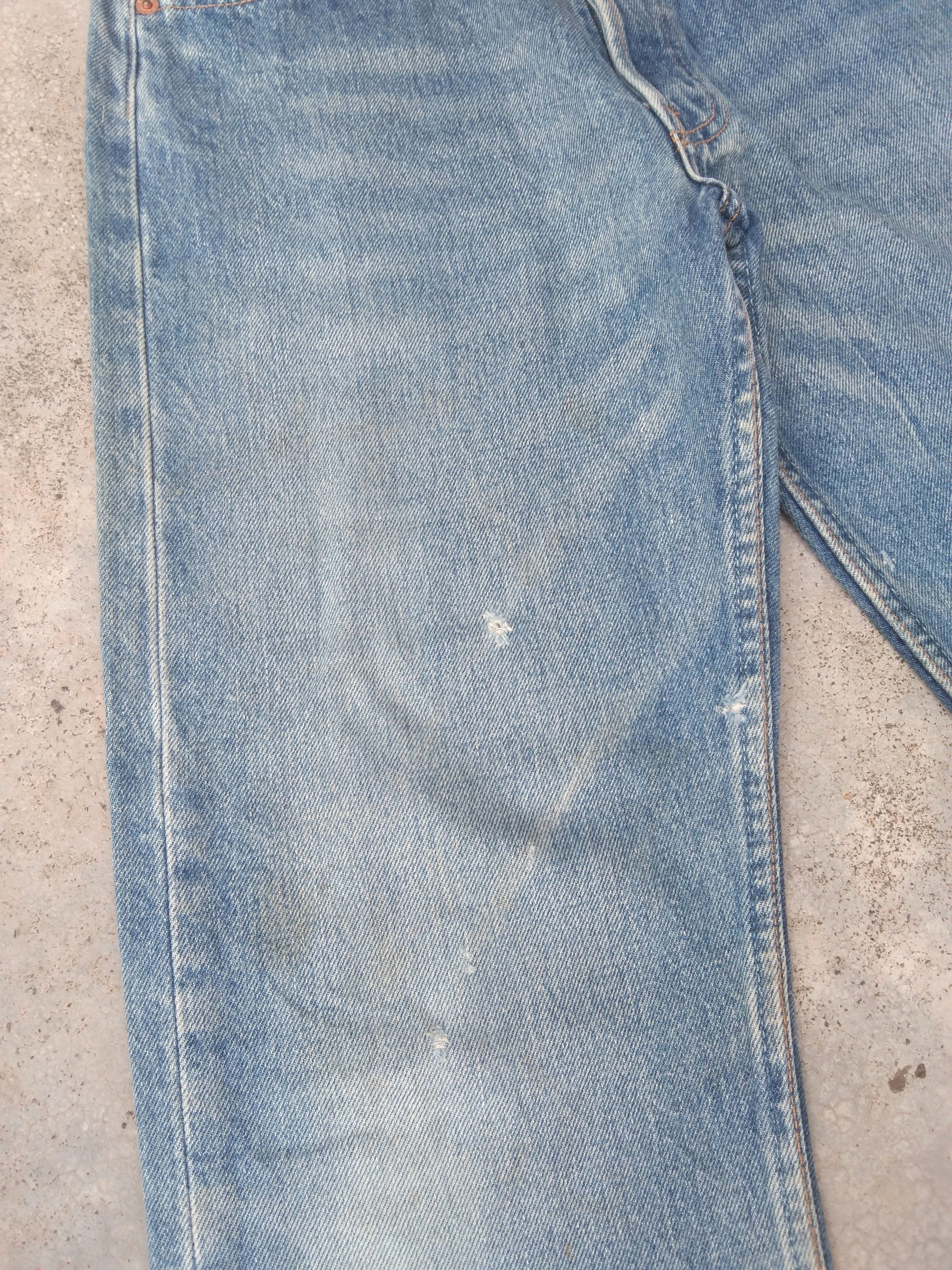 Levi's × Vintage 90s Vintage Levis 501 Made In USA Distressed Jeans 28x30 Size US 28 / EU 44 - 6 Thumbnail