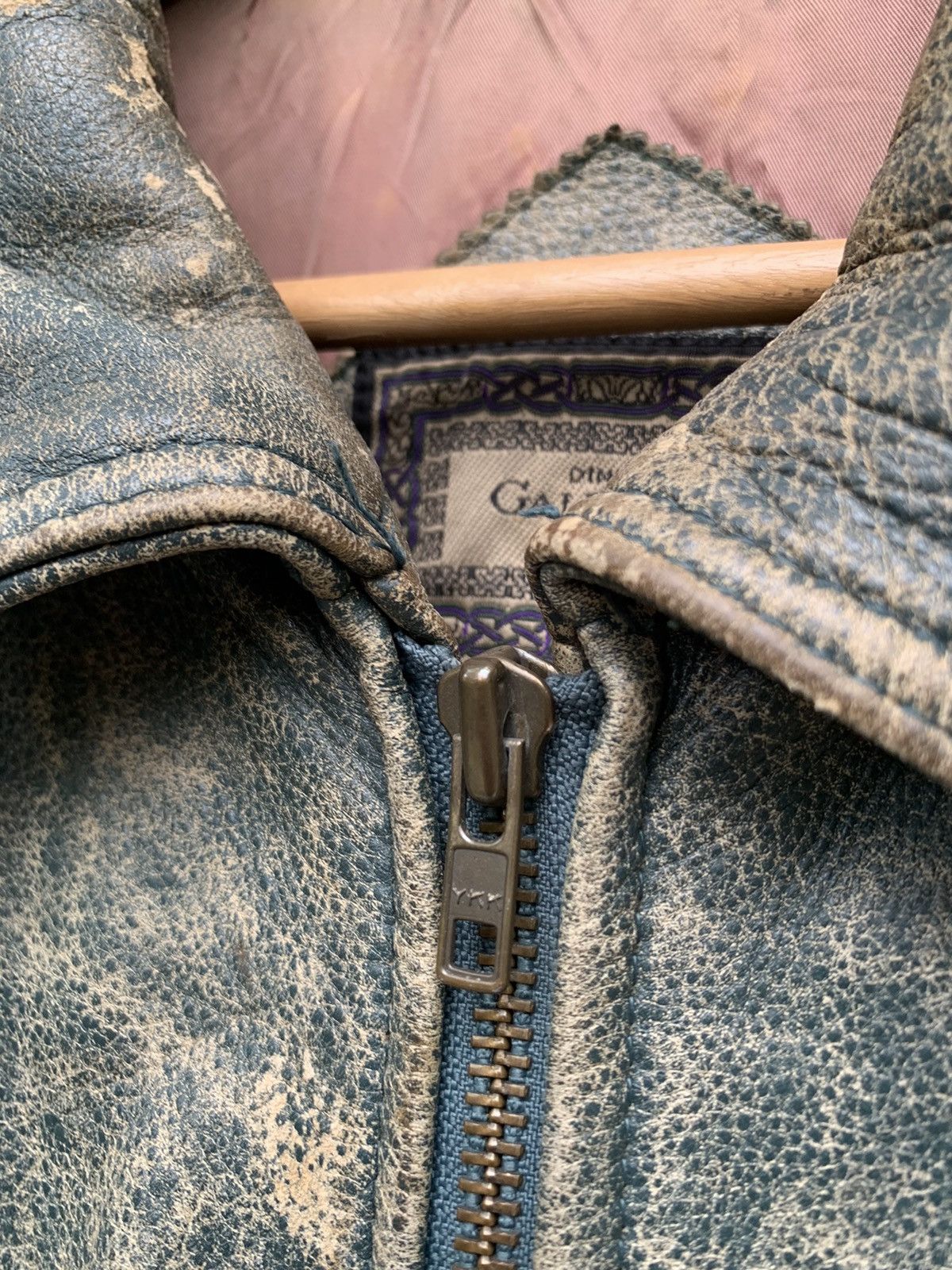 Vintage 🥷VINTAGE GALLUCCI BIKE FRIEND LEATHER JACKET Size US L / EU 52-54 / 3 - 18 Thumbnail