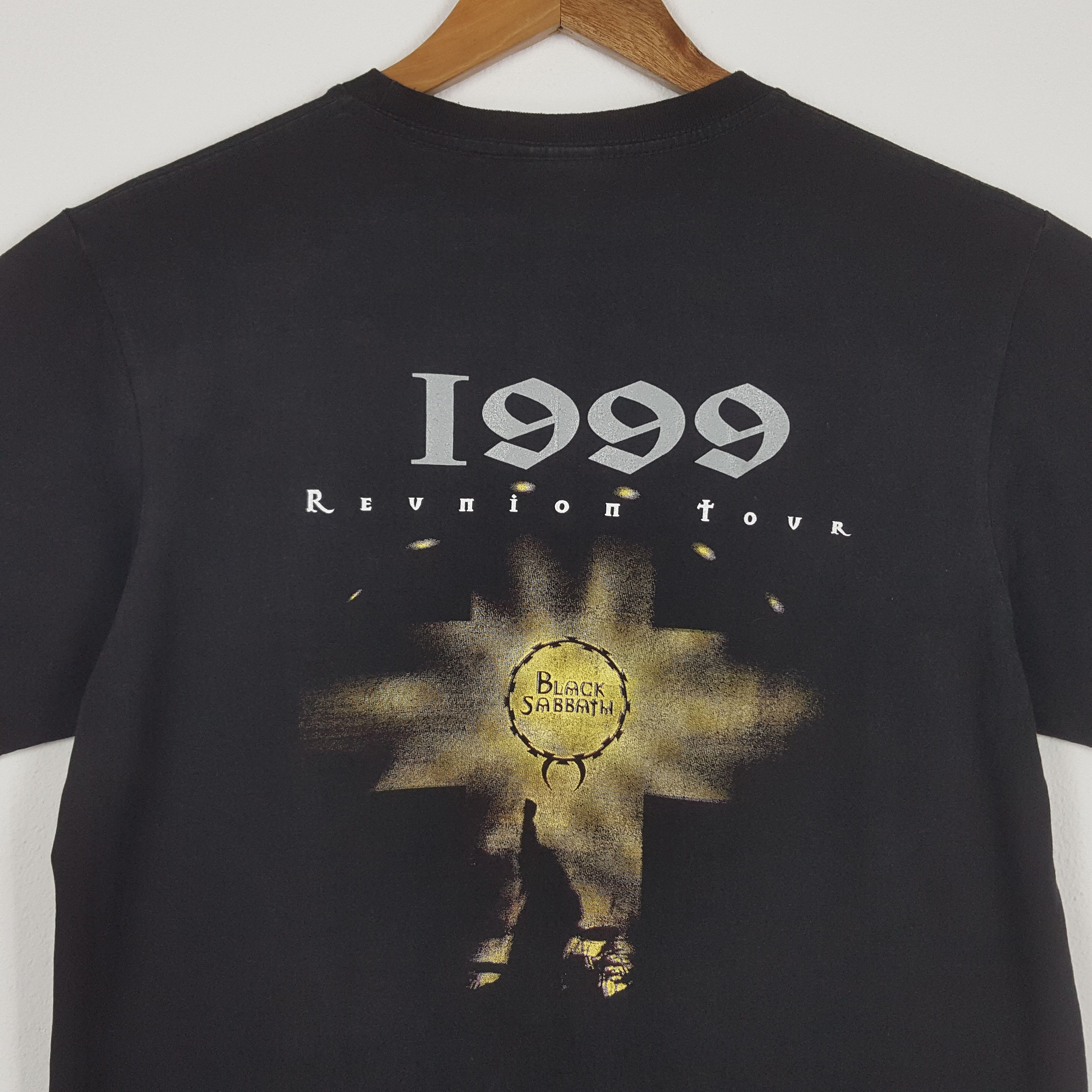 Band Tees × Black Sabbath × Vintage Vintage 90's BLACK SABBATH american metal band tour tees Size US L / EU 52-54 / 3 - 5 Thumbnail