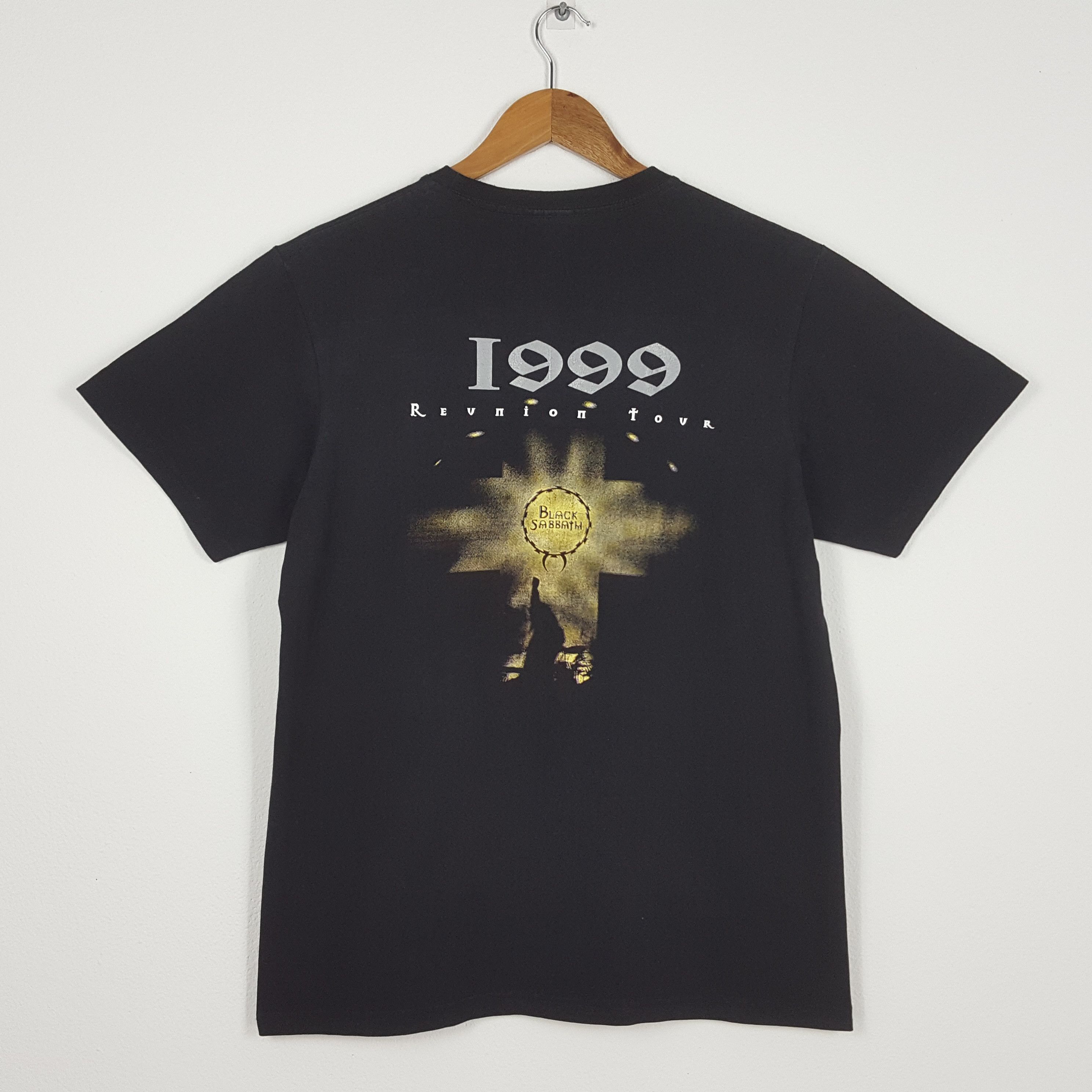 Band Tees × Black Sabbath × Vintage Vintage 90's BLACK SABBATH american metal band tour tees Size US L / EU 52-54 / 3 - 2 Thumbnail