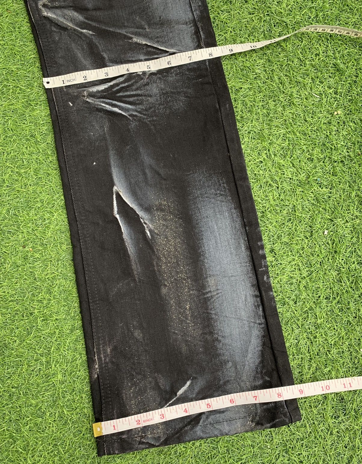 Japanese Brand Lagus Distressed Denim Splash Paint Jeans Size US 32 / EU 48 - 20 Thumbnail