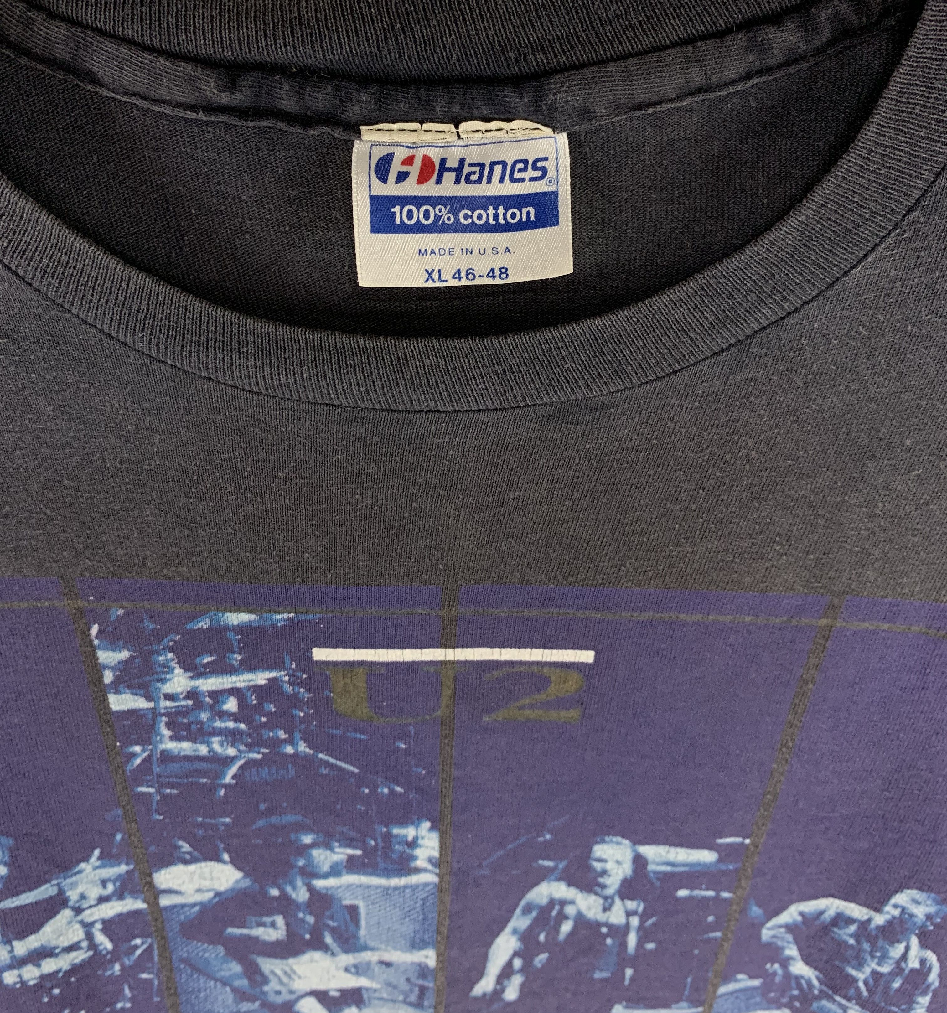Band Tees × Vintage U2 the Joshua tree tour fall 1987 vintage shirt Size US XL / EU 56 / 4 - 9 Thumbnail