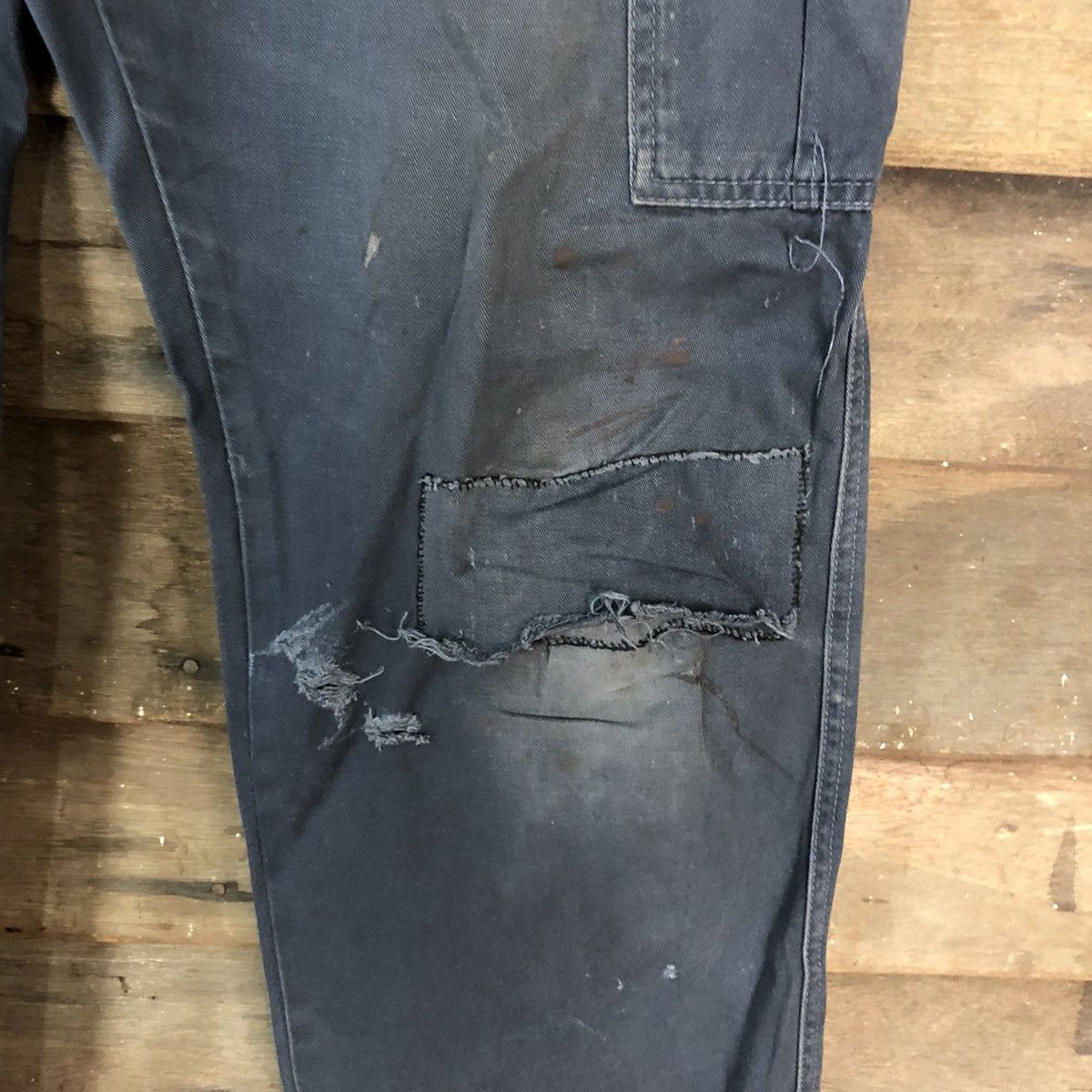 Japanese Brand DLL Japanese Brand Distressed worn Cargo Multipocket #1491 Size US 34 / EU 50 - 9 Thumbnail