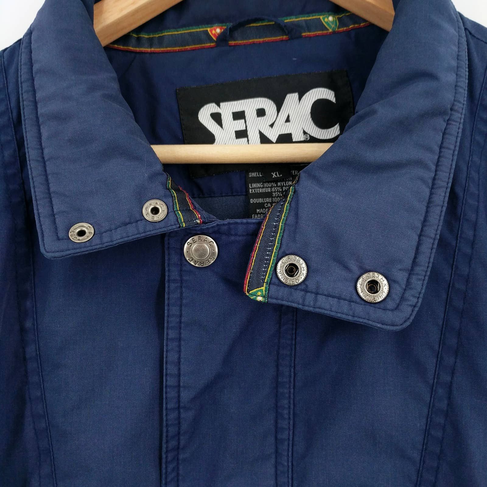 Goretex × Vintage Vintage Serac GORE-TEX Full Zip Windbreaker Bomber Jacket XL Size US XL / EU 56 / 4 - 2 Thumbnail