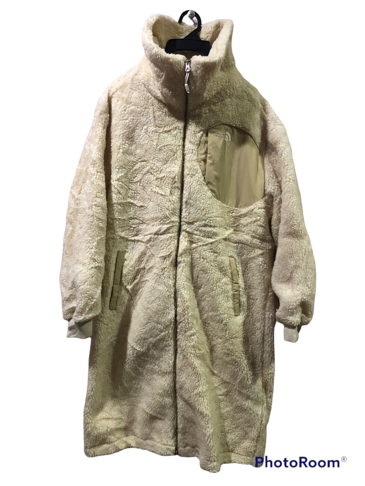 image of The North Face Long Coat Jacket in Creamwhite, Men's (Size Medium)