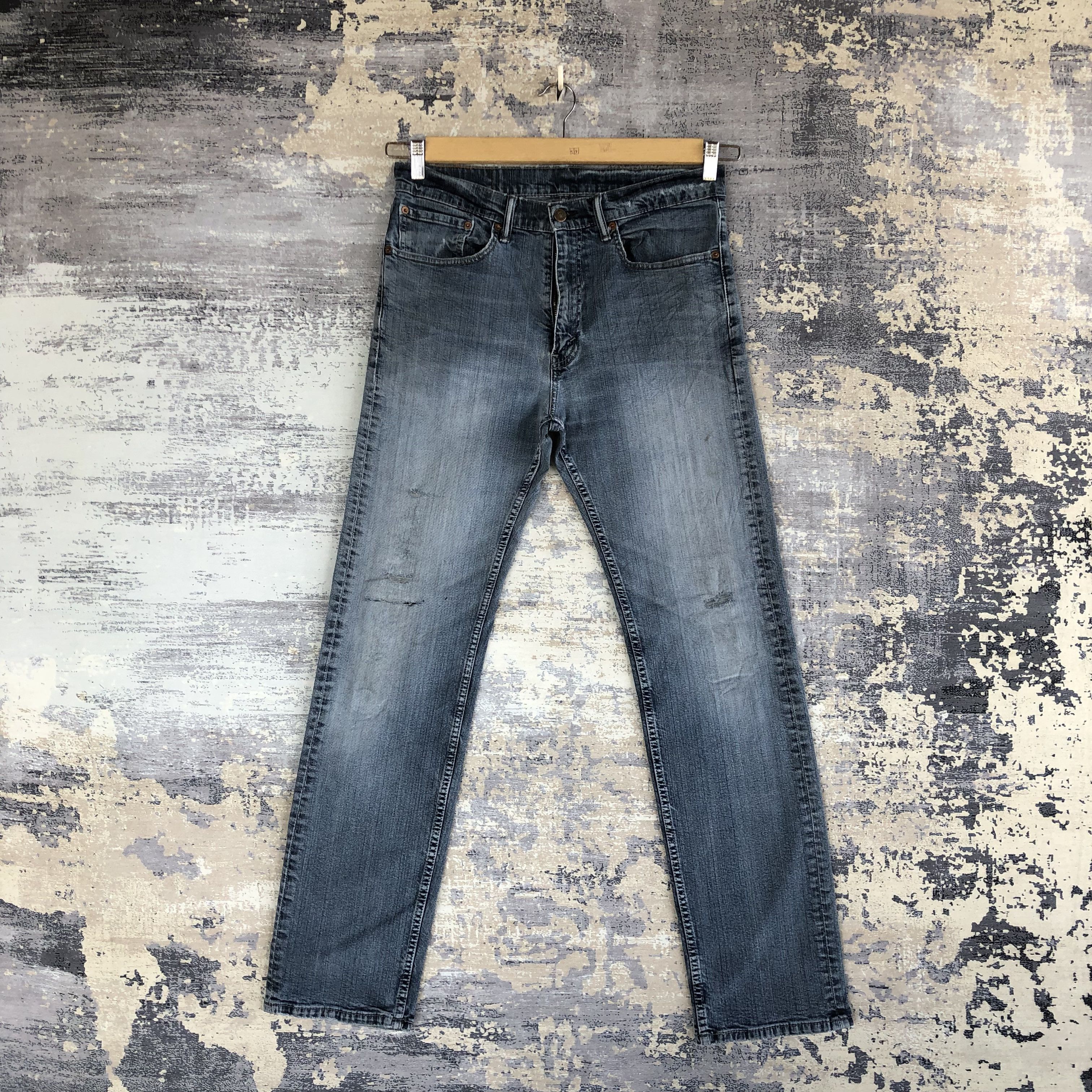 Vintage Levis Distressed Jeans Levi's Faded Light Wash Denim