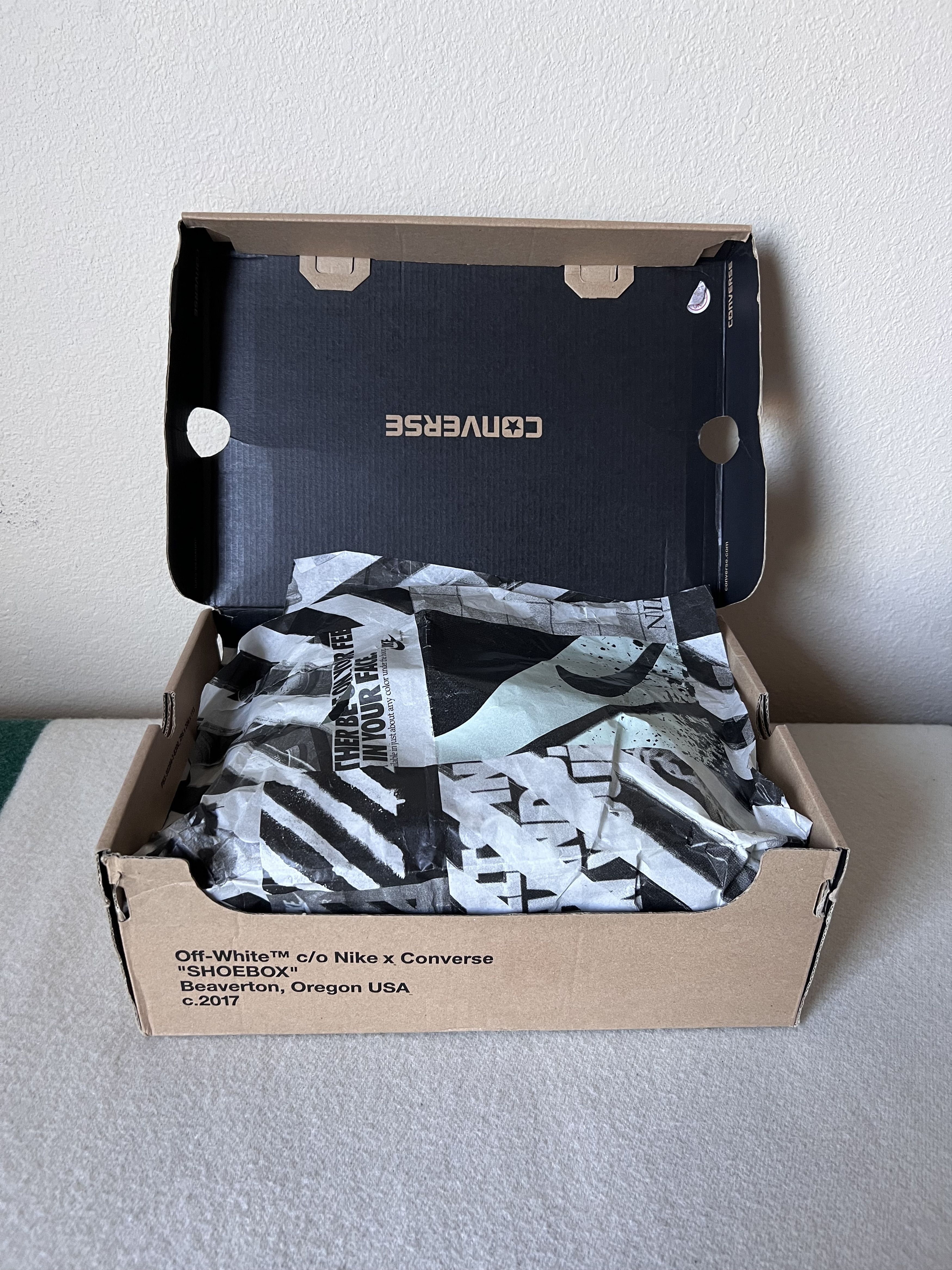 Converse × Off-White Off White Converse Chuck Taylor 70 Vulcanized Size US 5.5 / EU 38 - 10 Thumbnail