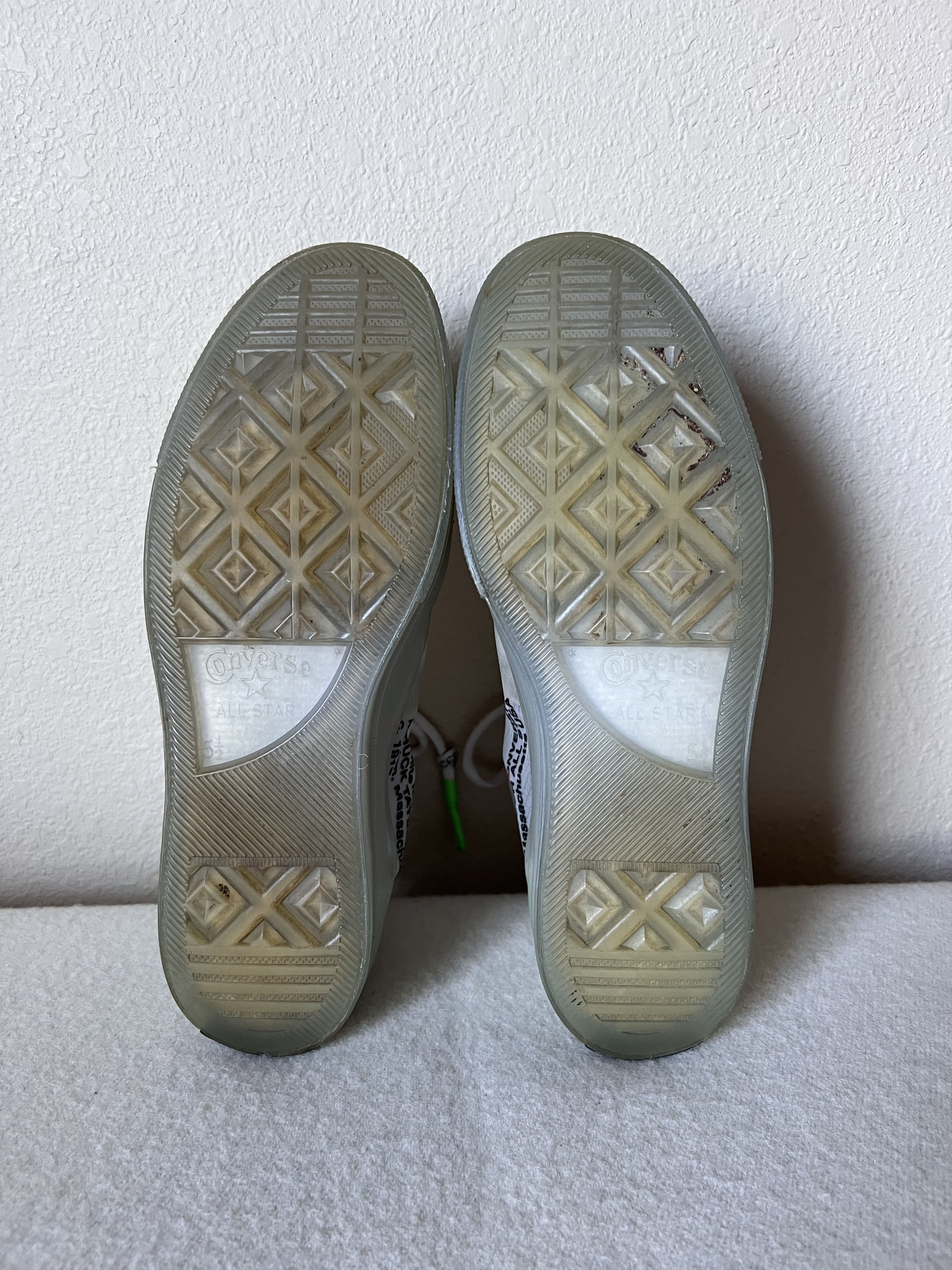 Converse × Off-White Off White Converse Chuck Taylor 70 Vulcanized Size US 5.5 / EU 38 - 8 Thumbnail