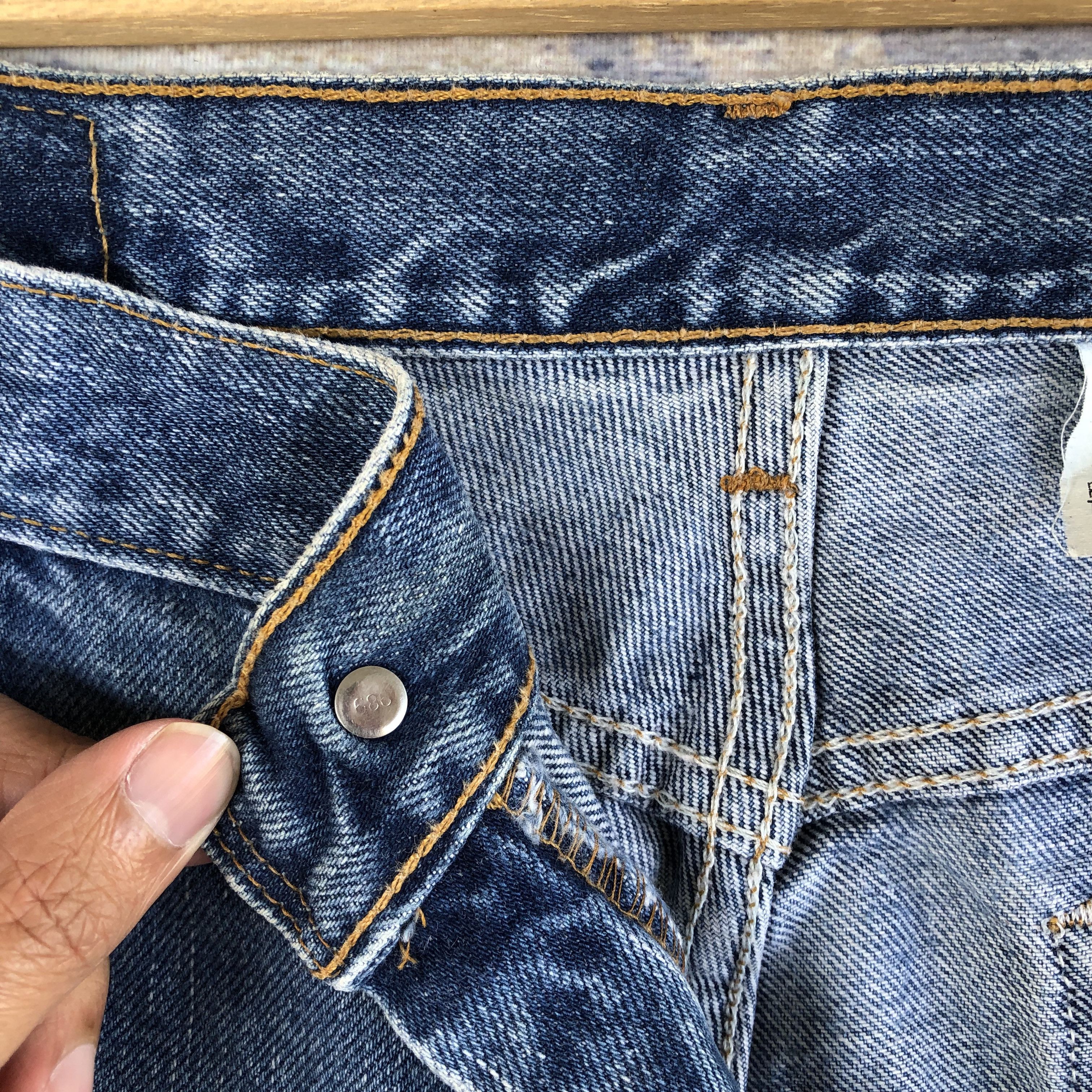 Levi's Vintage 90s Levis Stonewash Jeans Levi's Baggy Tapered Denim Size US 32 / EU 48 - 7 Thumbnail