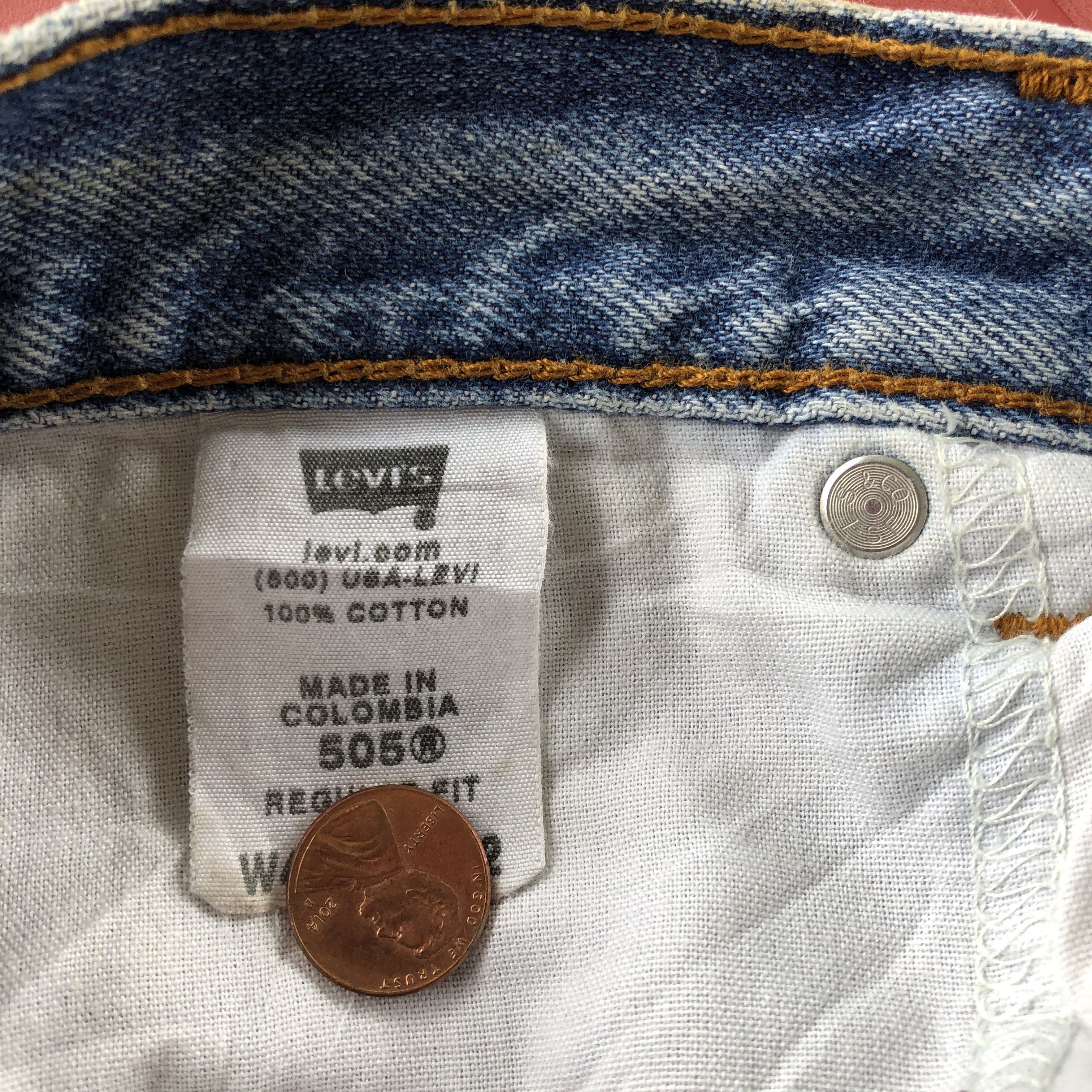 Levi's Vintage Levis 505 Distressed Jeans Levi's Denim Pants Size US 40 / EU 56 - 10 Thumbnail