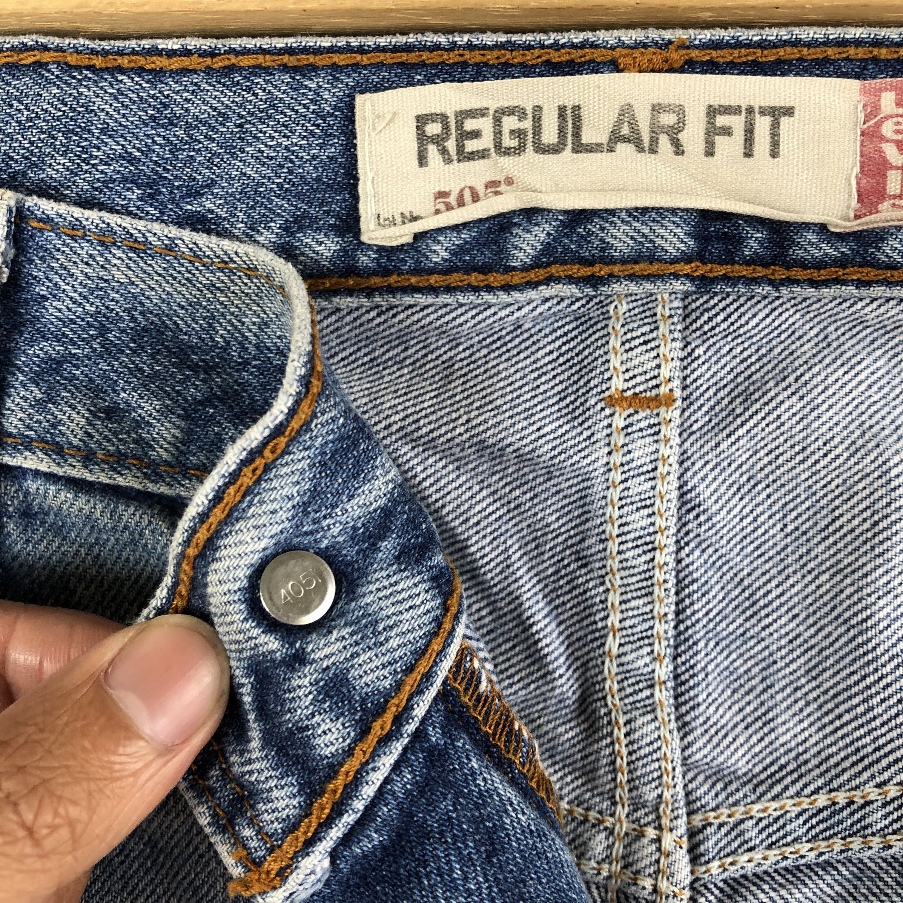 Levi's Vintage Levis 505 Distressed Jeans Levi's Denim Pants Size US 40 / EU 56 - 7 Thumbnail