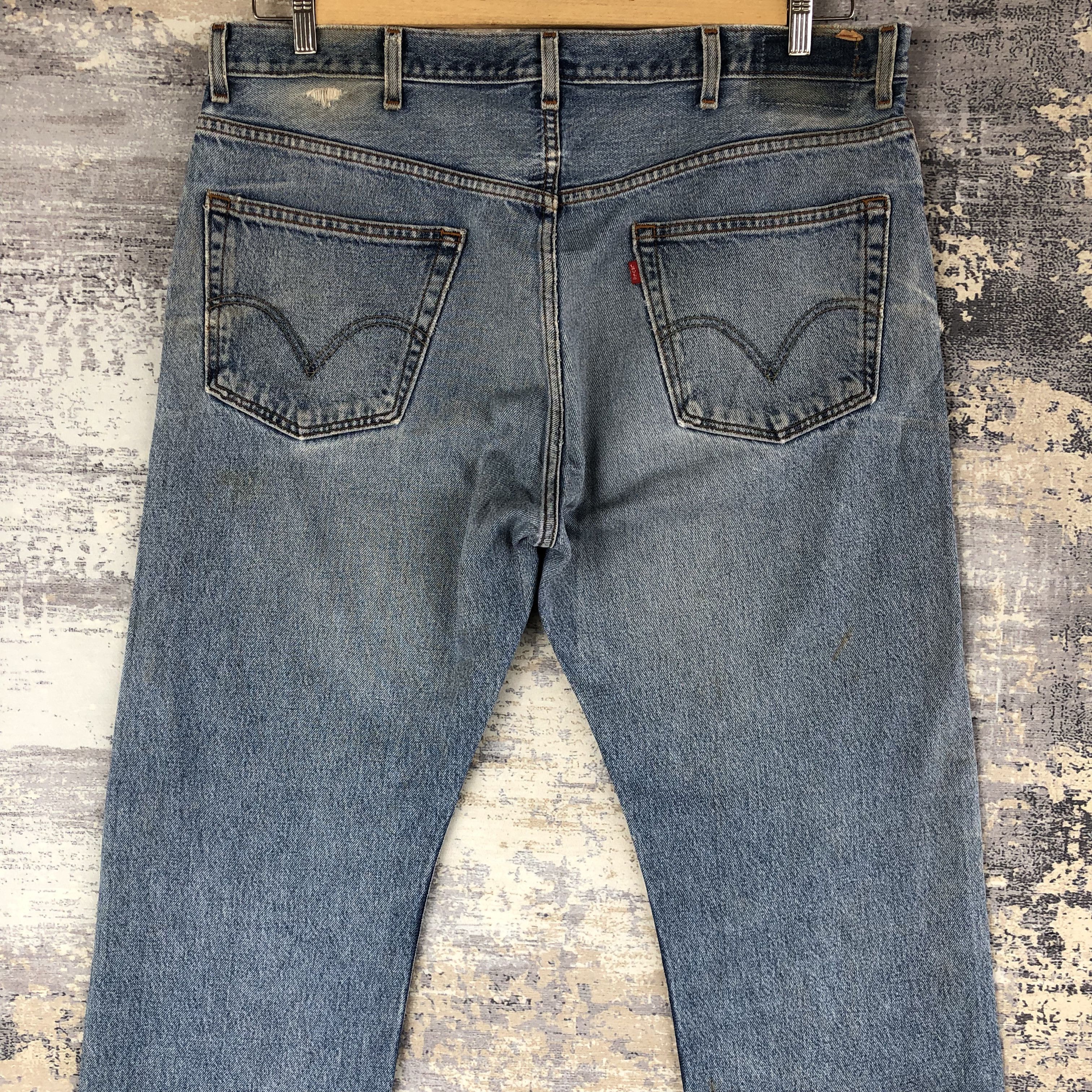 Levi's Vintage Levis 505 Distressed Jeans Levi's Denim Pants Size US 40 / EU 56 - 4 Thumbnail