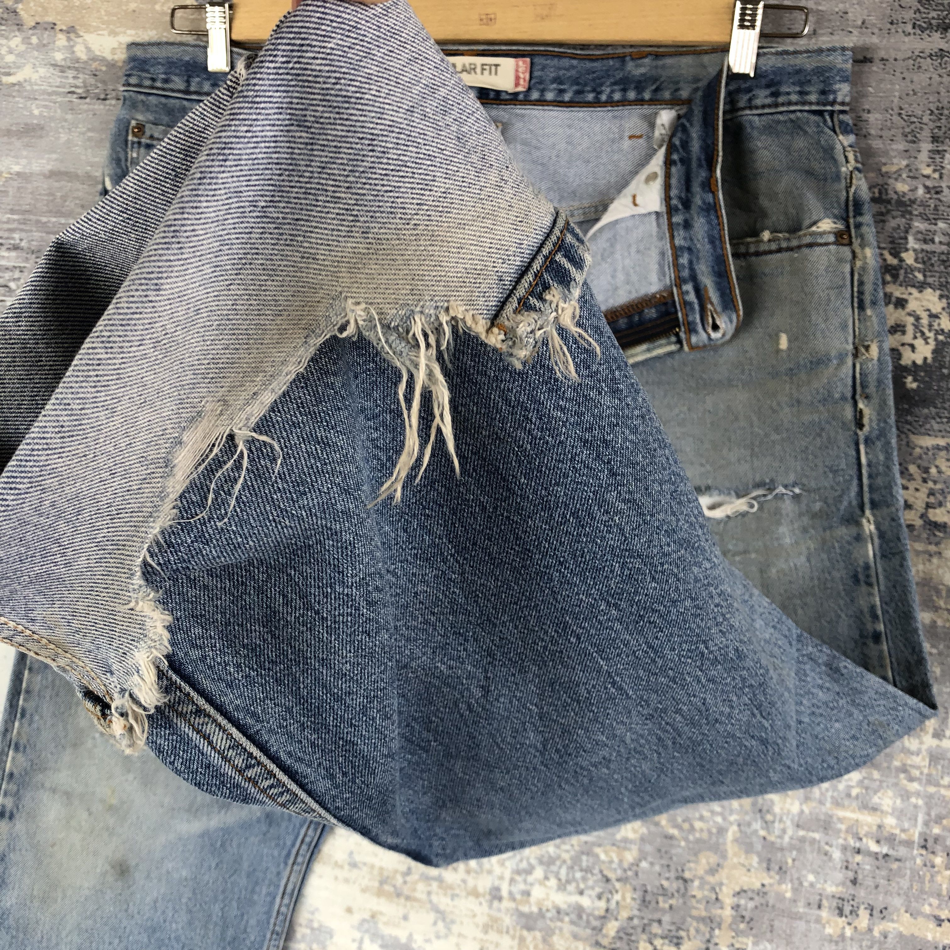 Levi's Vintage Levis 505 Distressed Jeans Levi's Denim Pants Size US 40 / EU 56 - 9 Thumbnail