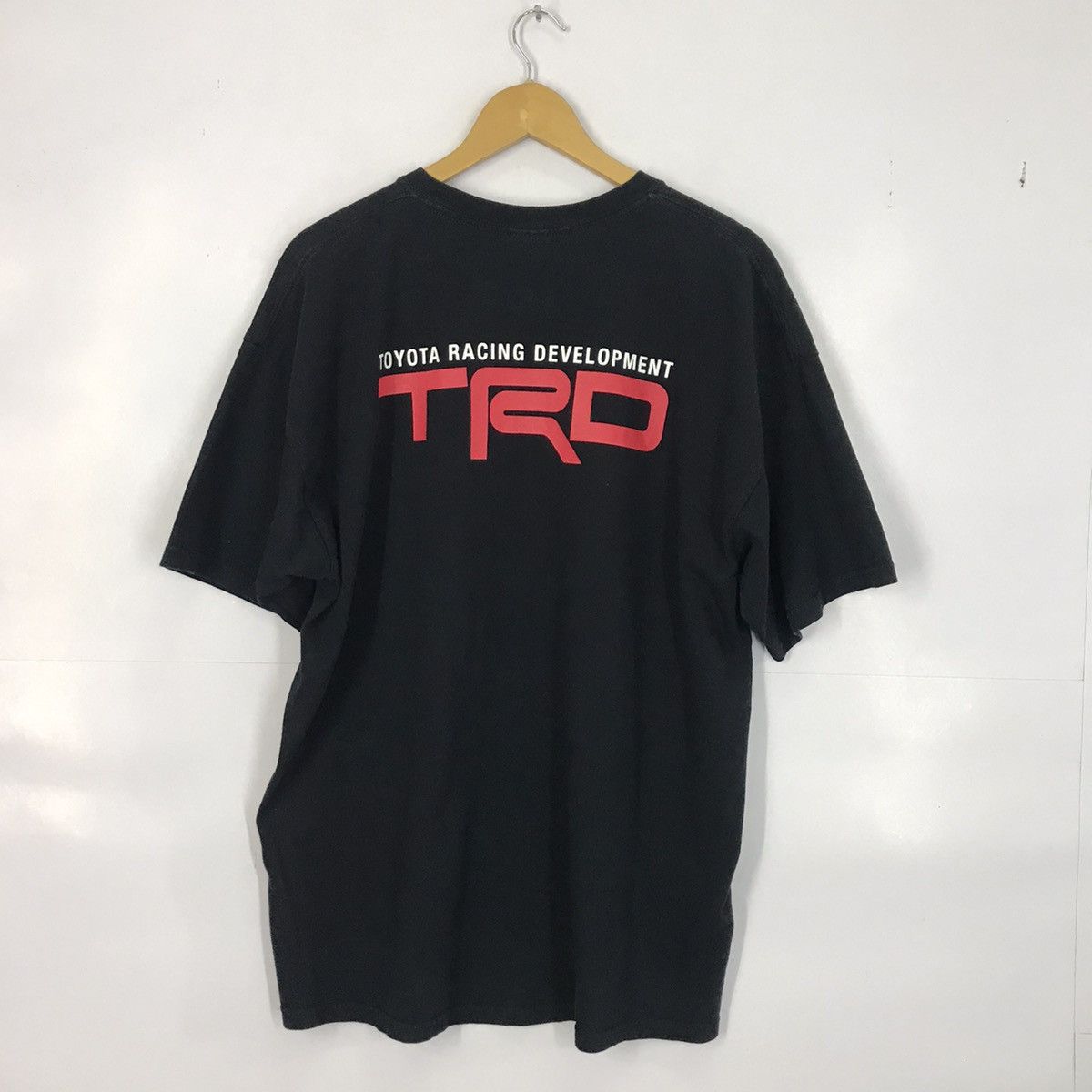Japanese Brand Vintage Toyota TRD Racing motor sport black Tshirts Size US XL / EU 56 / 4 - 3 Thumbnail