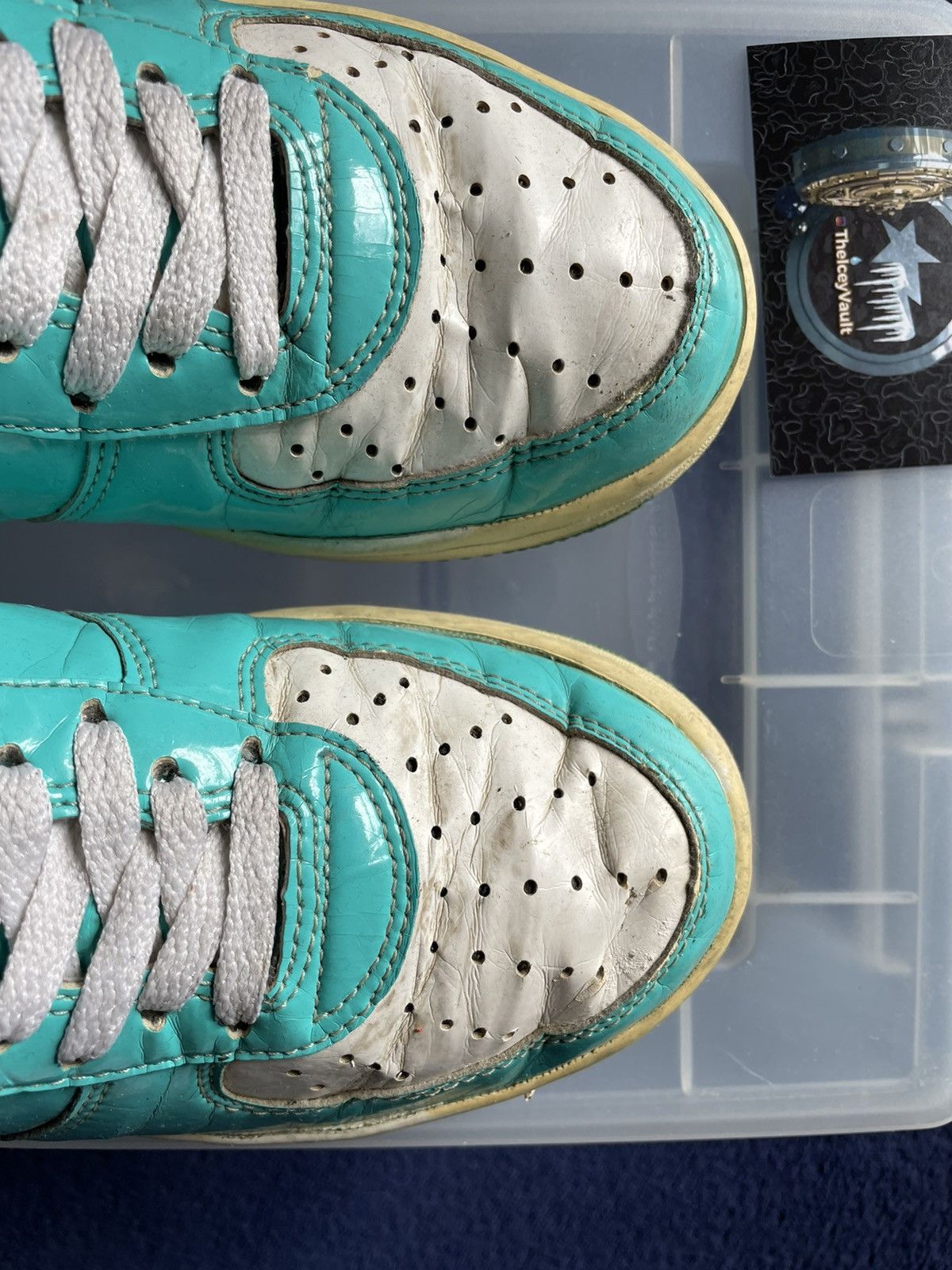 Bape Bape Tiffany Blue NYC Bapestas Size US 8 / EU 41 - 7 Thumbnail