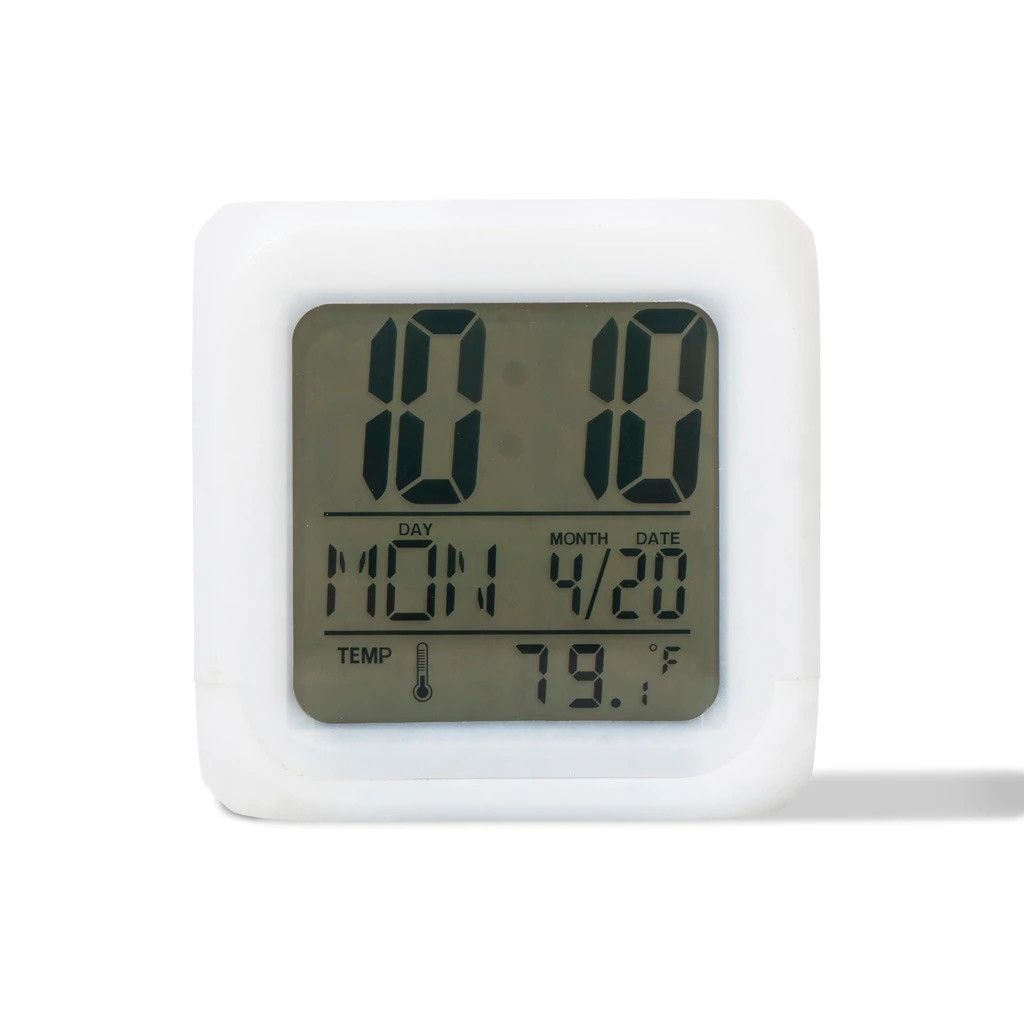 Anti Social Social Club ‘Bedside’ Color Changing Clock Size ONE SIZE - 2 Thumbnail