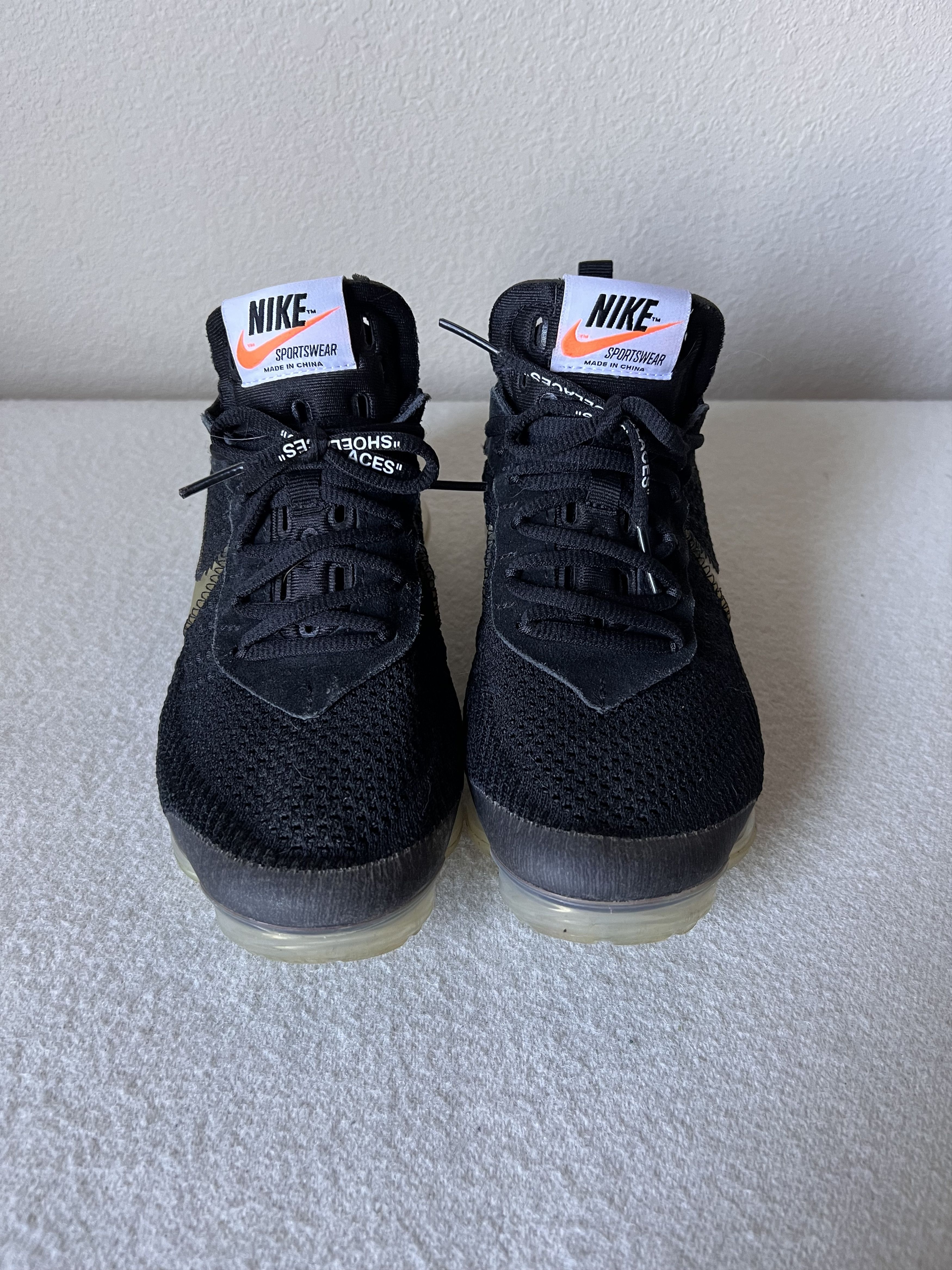 Nike × Off-White Off White Nike Vapormax in Black Size US 6 / EU 39 - 6 Thumbnail