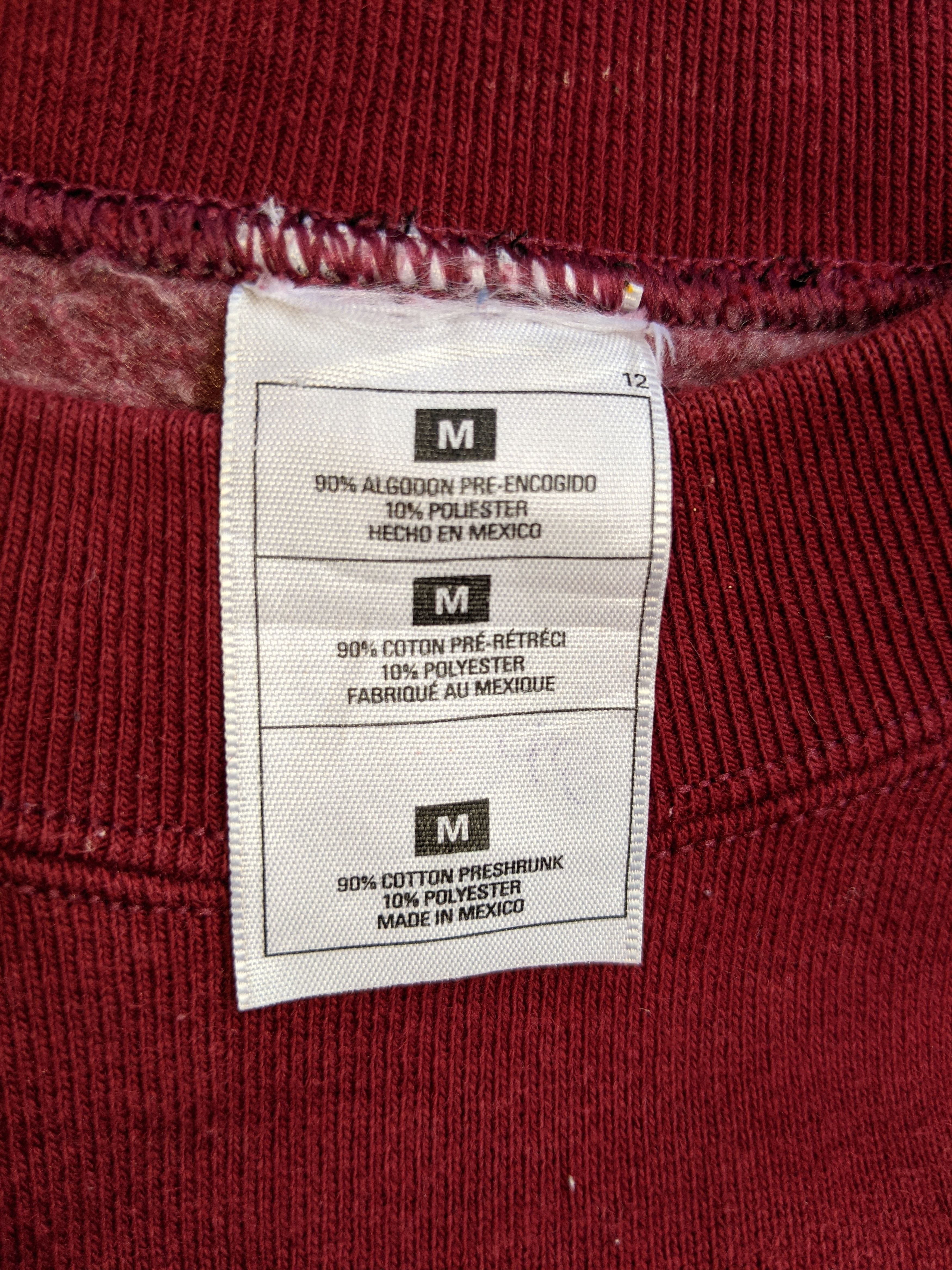 Designer × Tommy Hilfiger × Vintage Vintage Tommy Hilfiger Embroidery Spell Sweatshirt Size US M / EU 48-50 / 2 - 5 Thumbnail