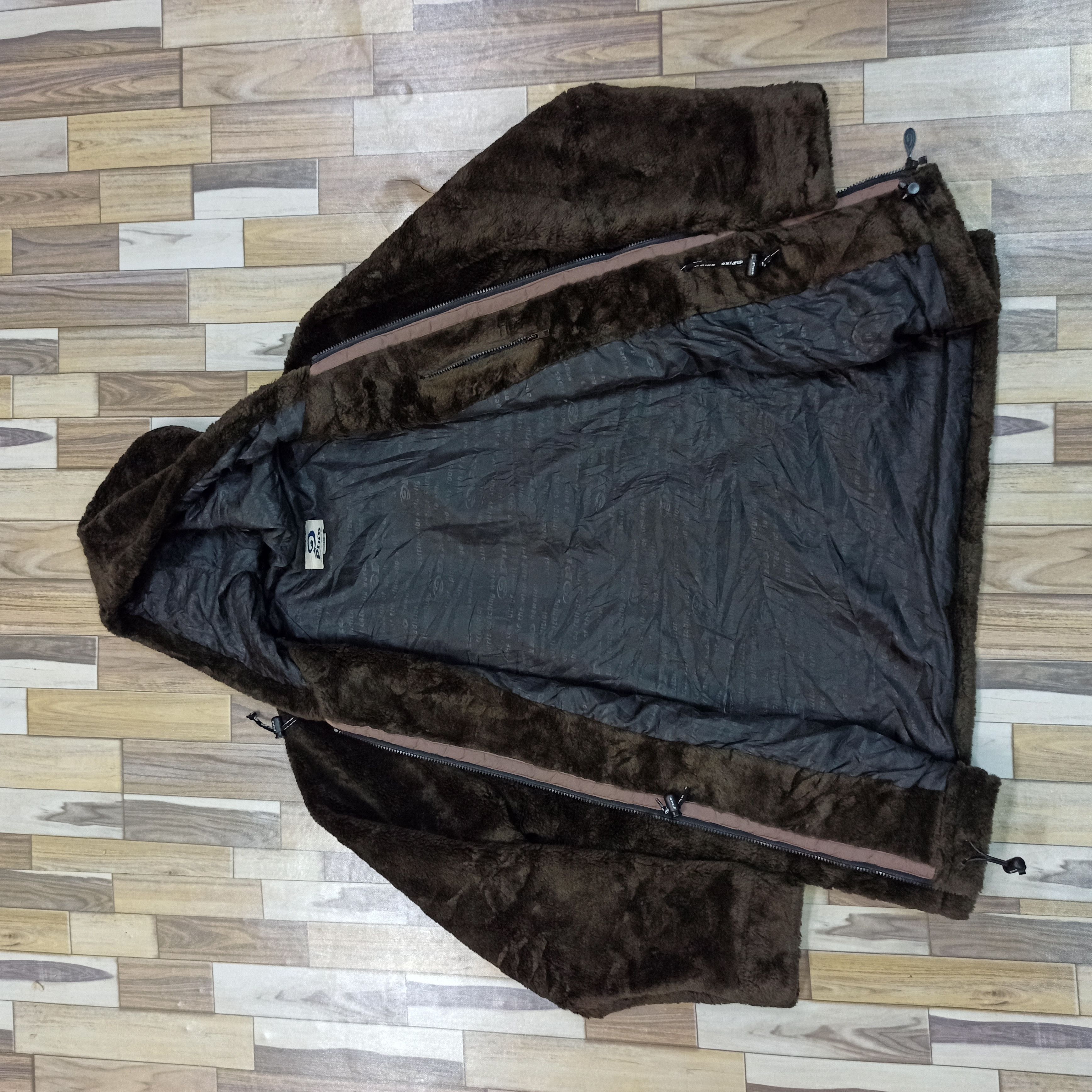 Japanese Brand Vintage🔥 Piko Hawaiian Longboard Wear Fleece Jacket Zipper Size US XL / EU 56 / 4 - 10 Thumbnail