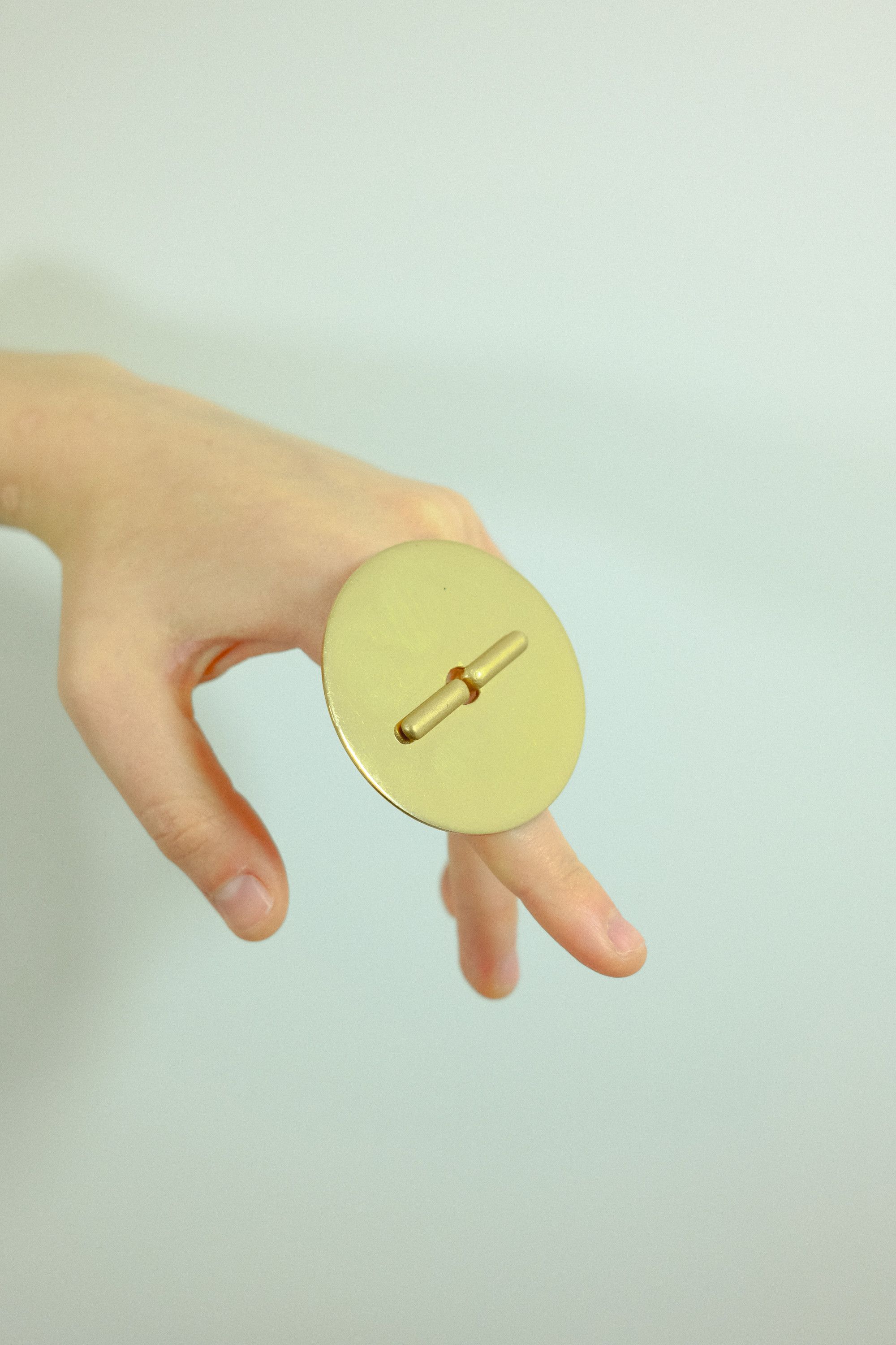 image of Archival Clothing x Maison Margiela Fw11 Runway Ring in Gold, Men's