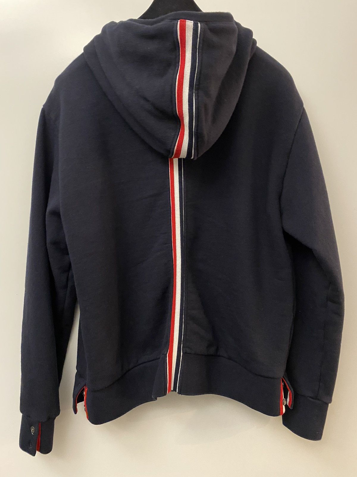 Thom Browne Thom Browne Classic Stripe Hoodie Size US S / EU 44-46 / 1 - 1 Thumbnail