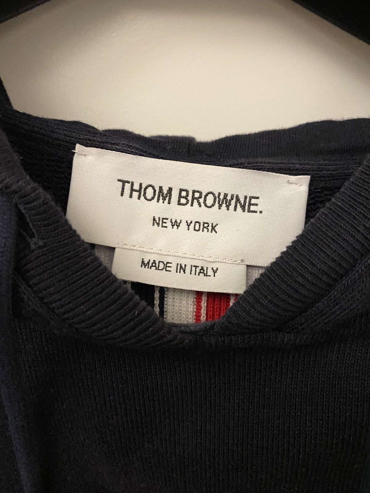 Thom Browne Thom Browne Classic Stripe Hoodie Size US S / EU 44-46 / 1 - 6 Thumbnail