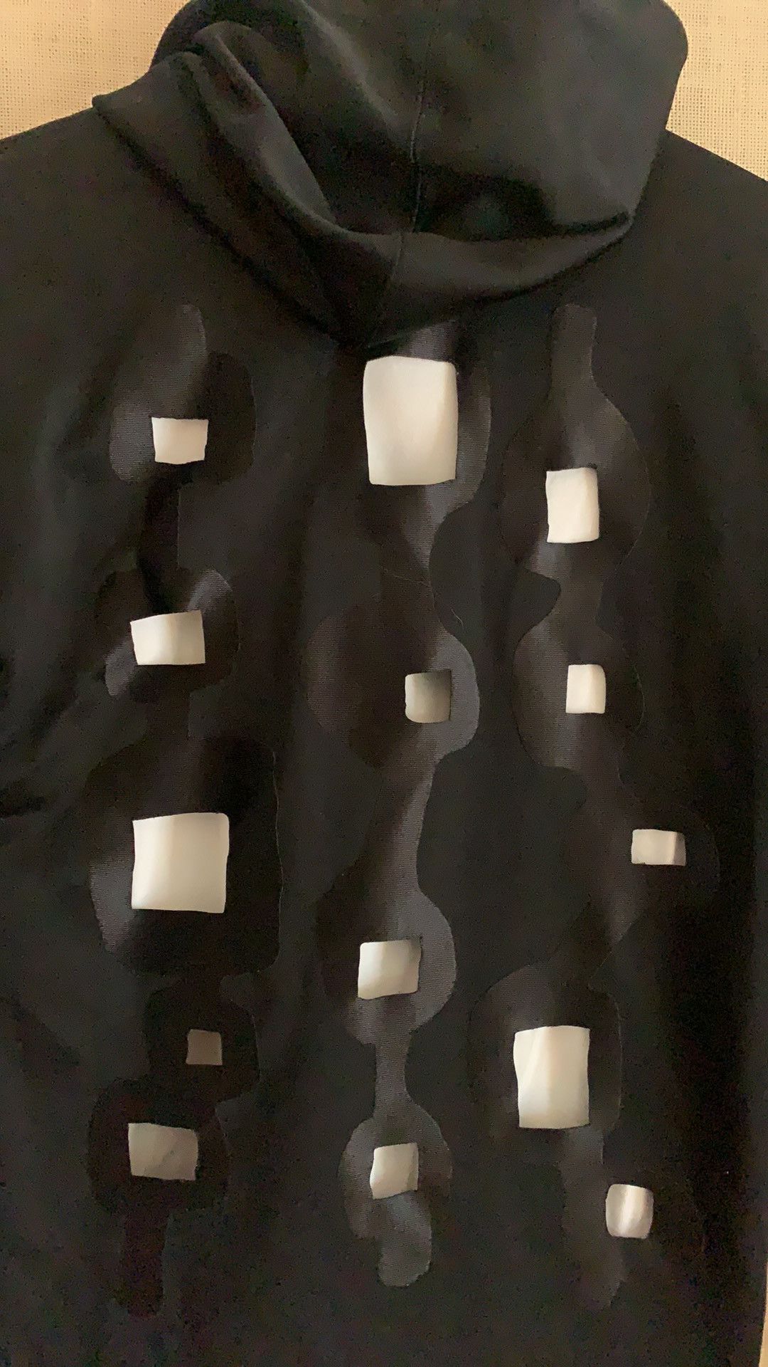 Comme des Garcons × Junya Watanabe CDG homme plus “cut out “ chain print back hoodie Size US S / EU 44-46 / 1 - 3 Thumbnail