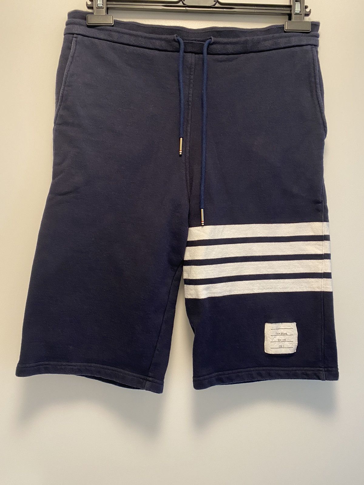 Thom Browne Four Bar Jersey Shorts Size US 34 / EU 50 - 1 Thumbnail