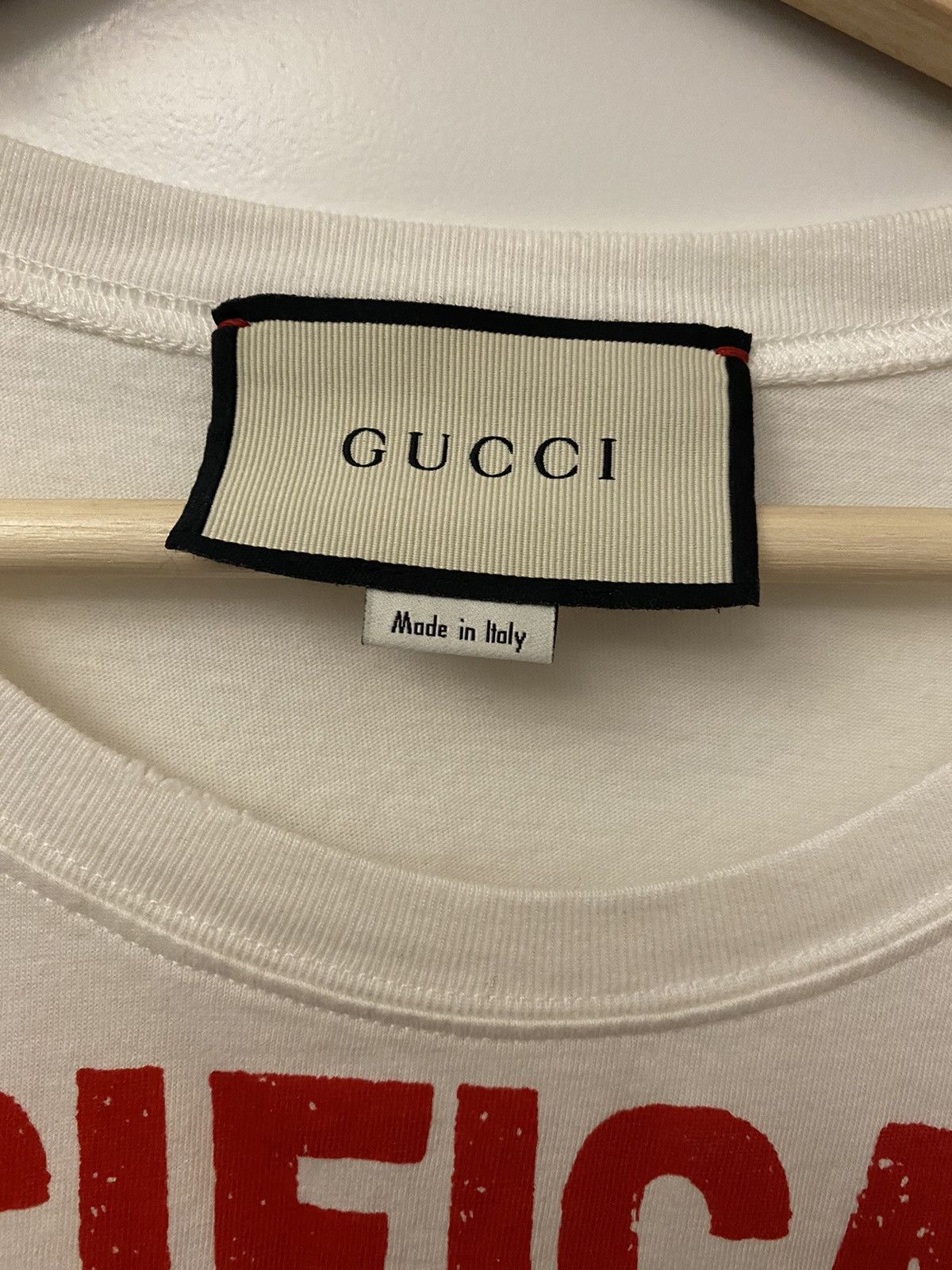 Gucci Gucci Tiger Head and Logo Print T Shirt Size US S / EU 44-46 / 1 - 2 Thumbnail