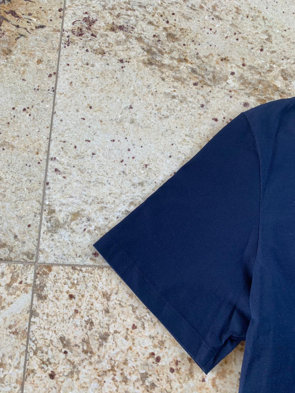 Saint Laurent Paris Logo Jersey Tee in Navy Size US S / EU 44-46 / 1 - 4 Thumbnail