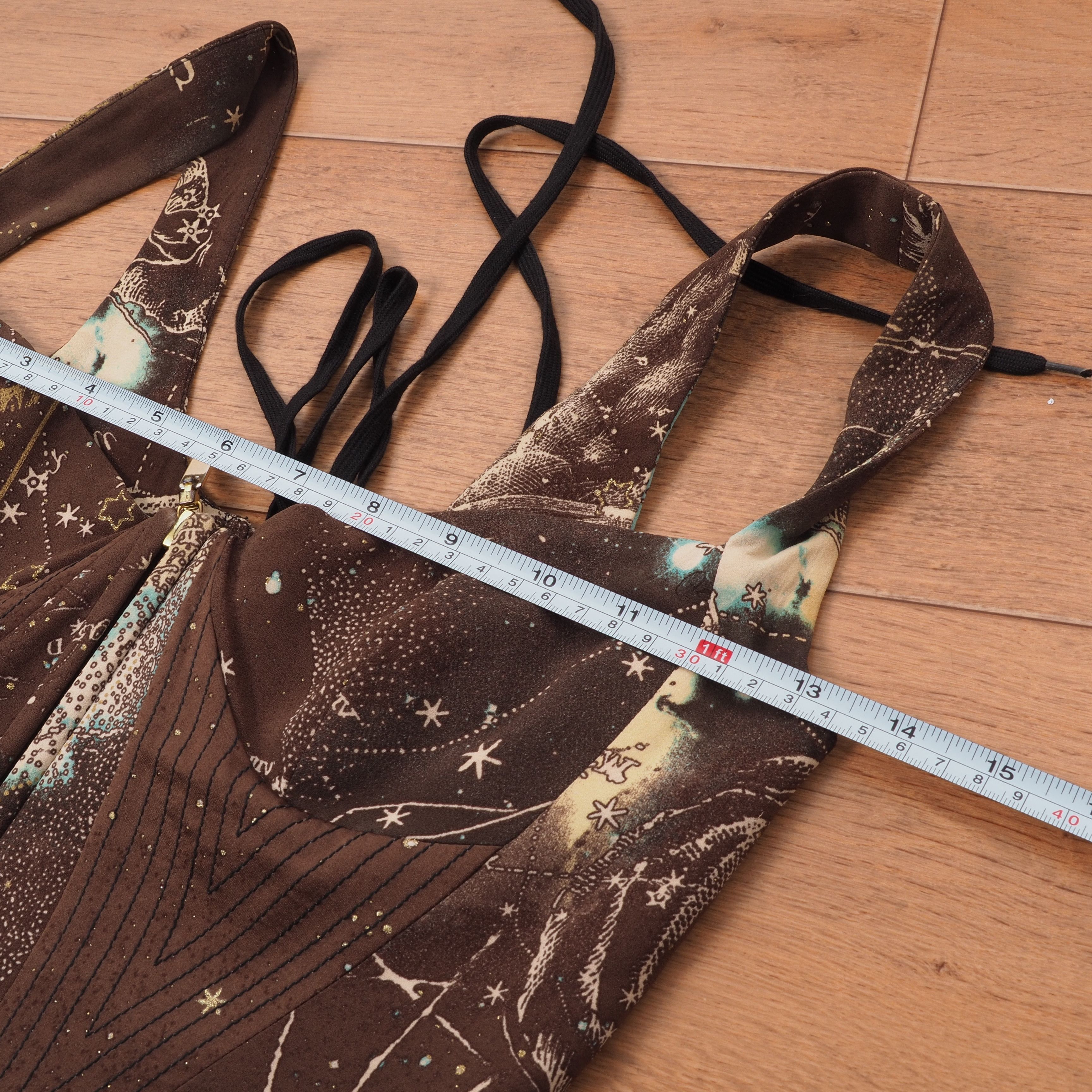 Roberto Cavalli Roberto Cavalli Zodiac Astrology Crop Top Corset 42 S Small Size S / US 4 / IT 40 - 13 Thumbnail