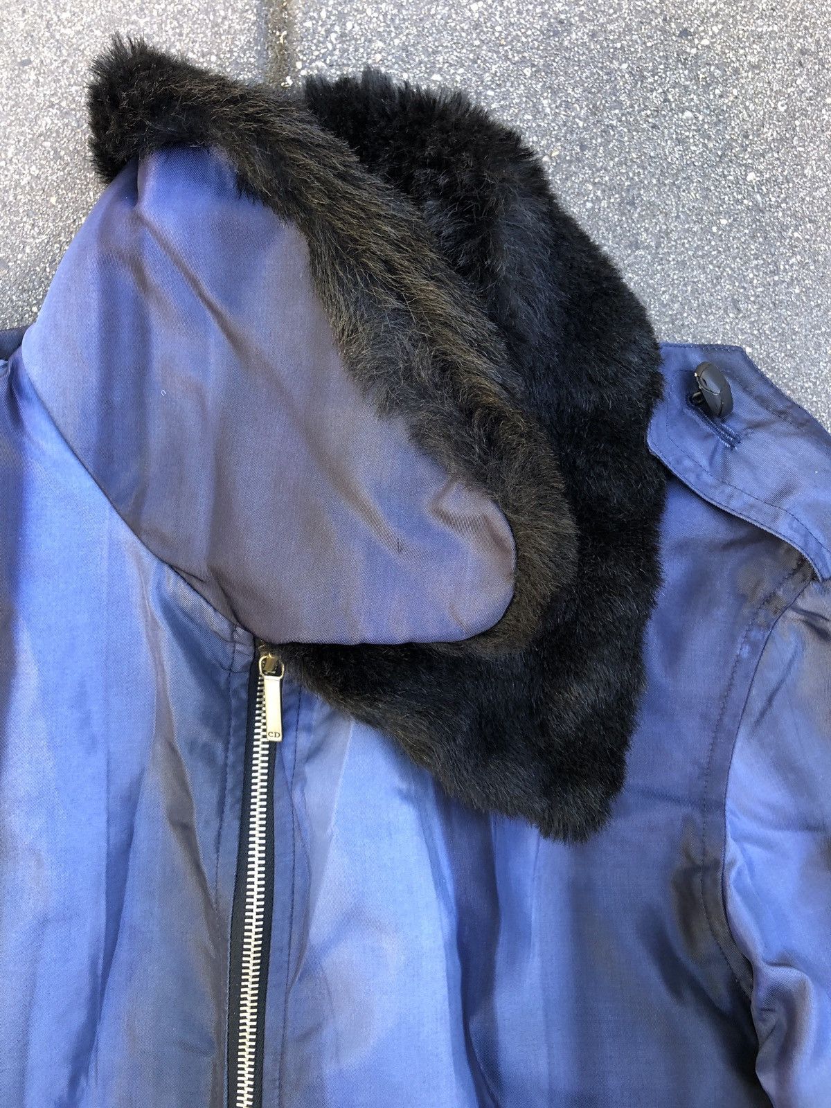 Dior × John Galliano Fits mens M Aw01 Dior boutique “sun faded” bomber jacket fur Size M / US 6-8 / IT 42-44 - 9 Thumbnail
