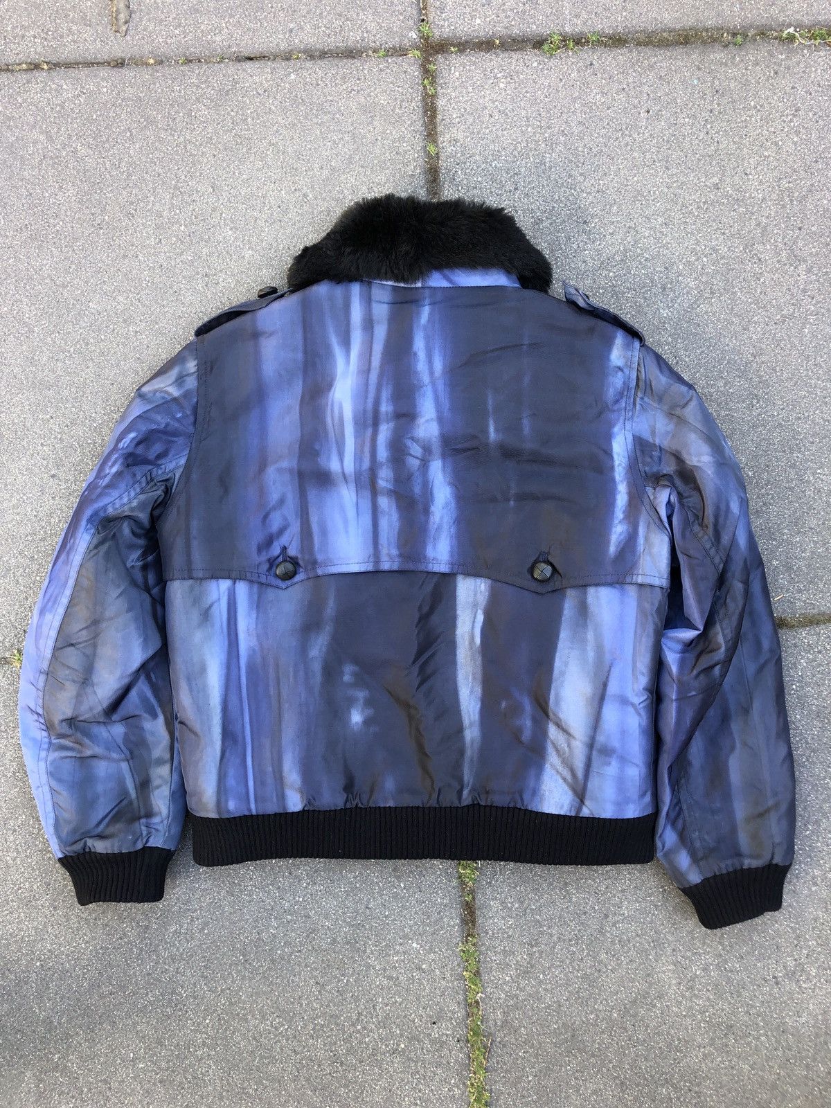 Dior × John Galliano Fits mens M Aw01 Dior boutique “sun faded” bomber jacket fur Size M / US 6-8 / IT 42-44 - 2 Thumbnail