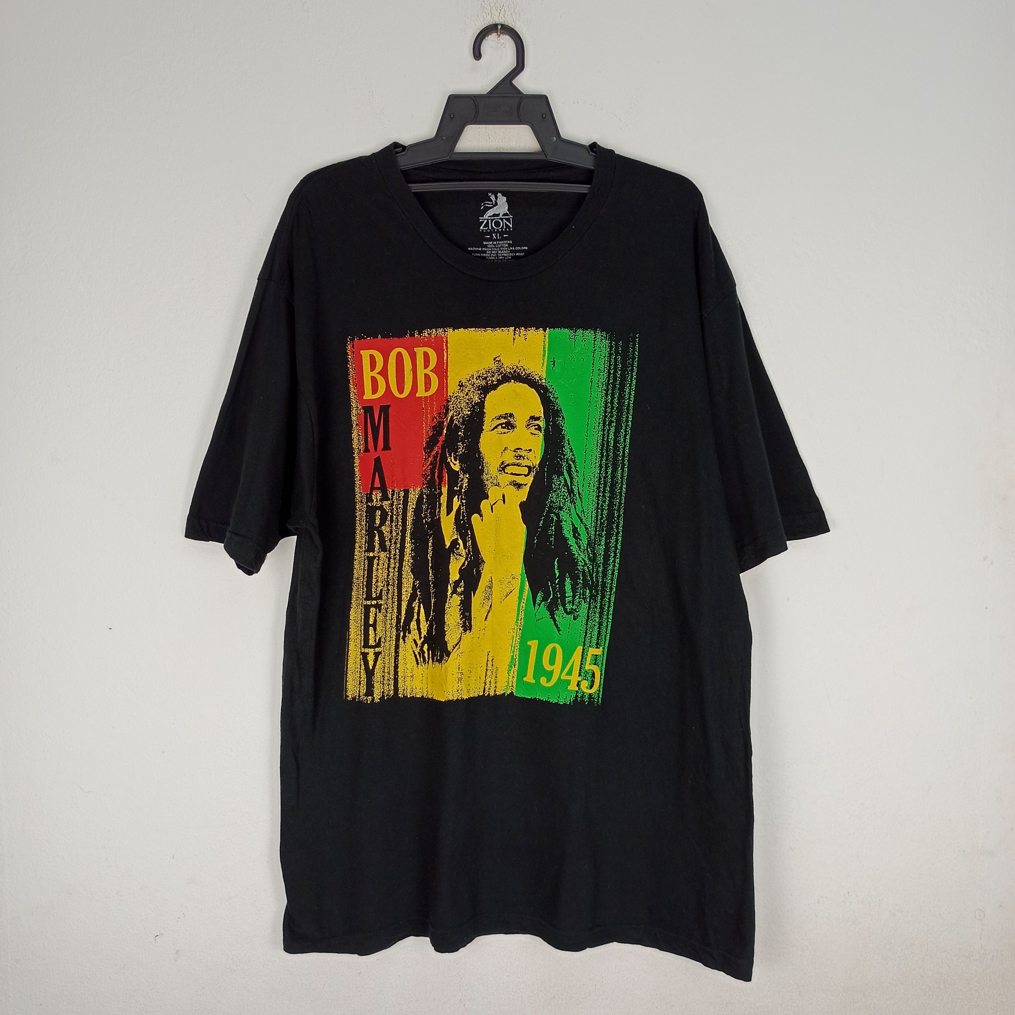 Bob Marley Rare Bob Marley Rasta Tshirt Size XL Size US XL / EU 56 / 4 - 1 Thumbnail