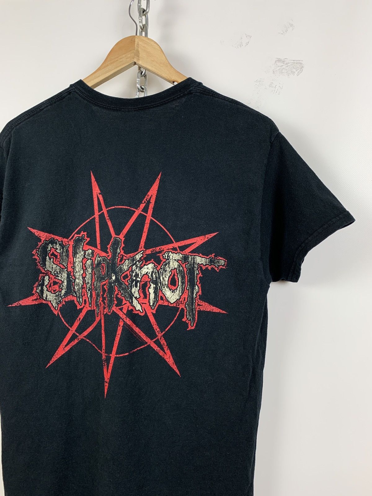 Band Tees 2014 Vintage Slipknot 5 The Grey Chapter Black Band T-Shirt Size US M / EU 48-50 / 2 - 10 Thumbnail