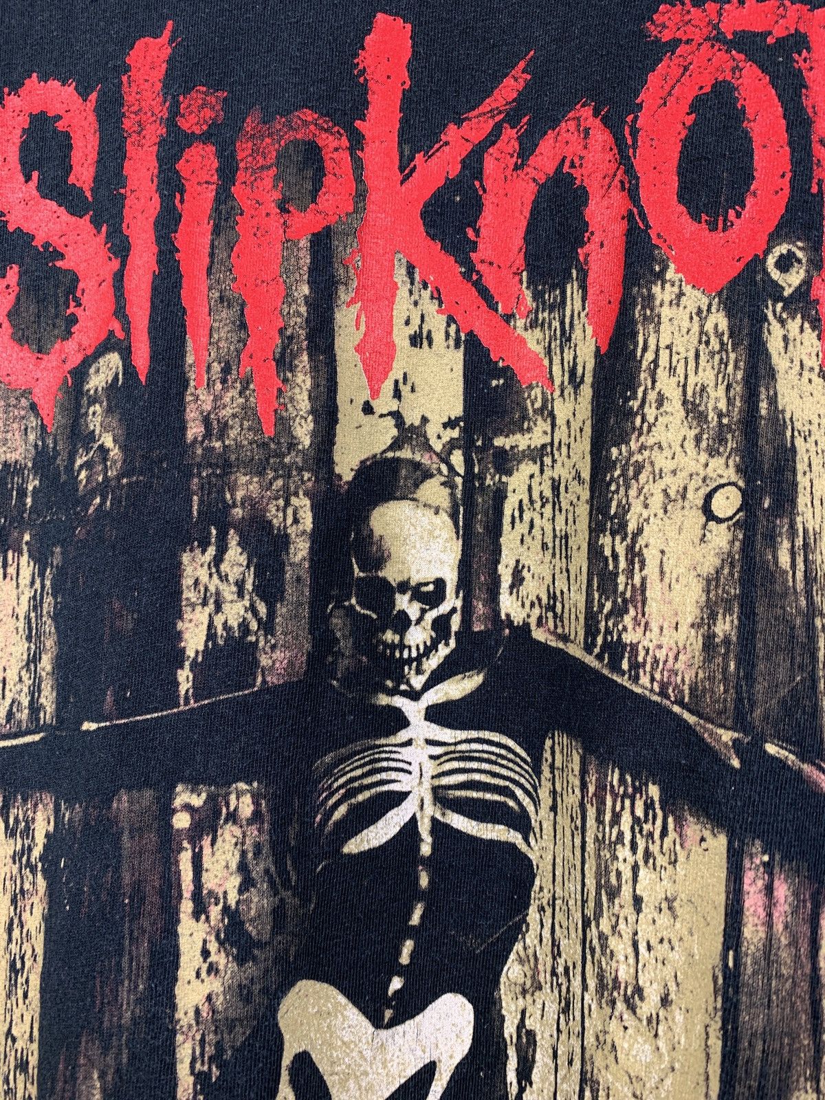 Band Tees 2014 Vintage Slipknot 5 The Grey Chapter Black Band T-Shirt Size US M / EU 48-50 / 2 - 13 Thumbnail
